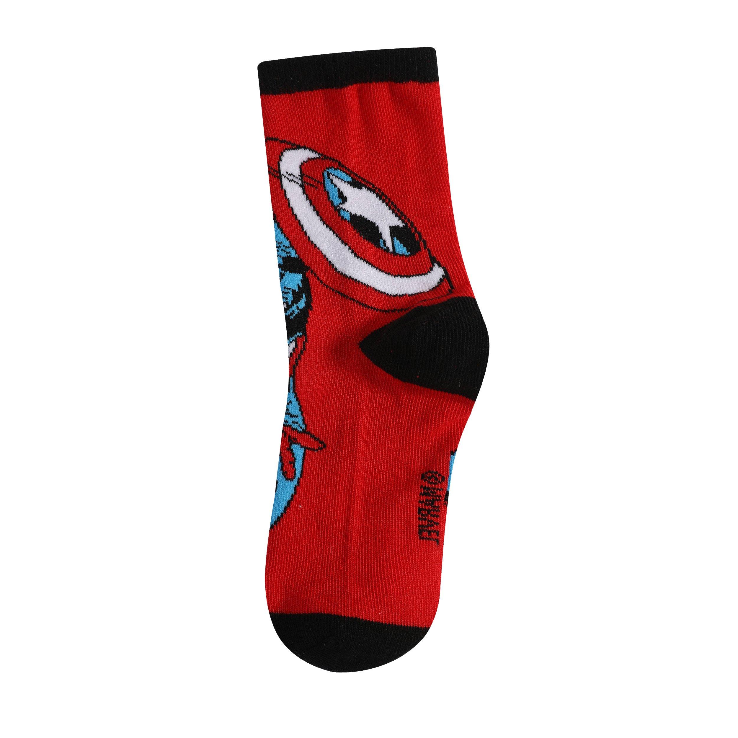 Marvel - Character - Character Crew Sock 5pk Junior - 11