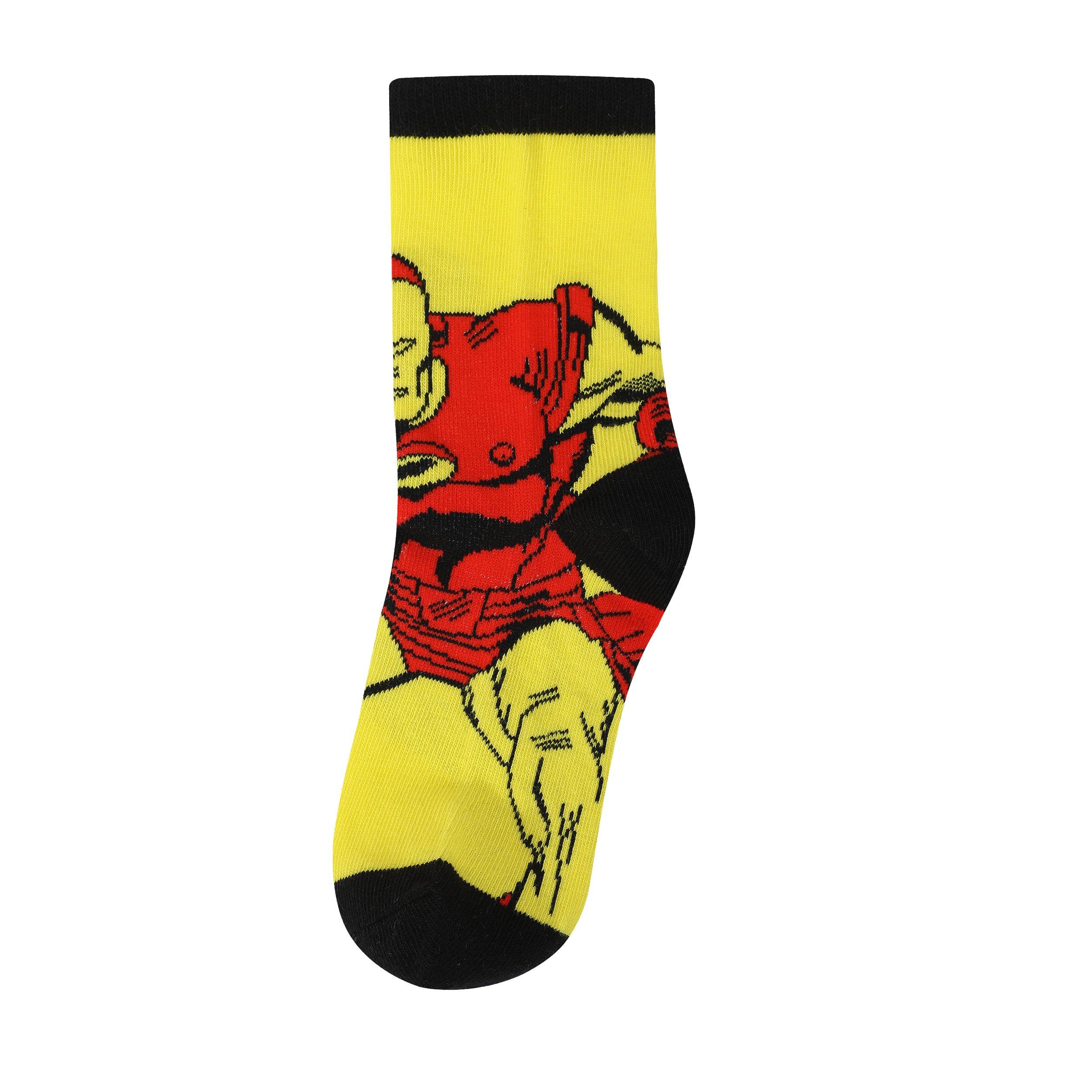 Marvel - Character - Character Crew Sock 5pk Junior - 7
