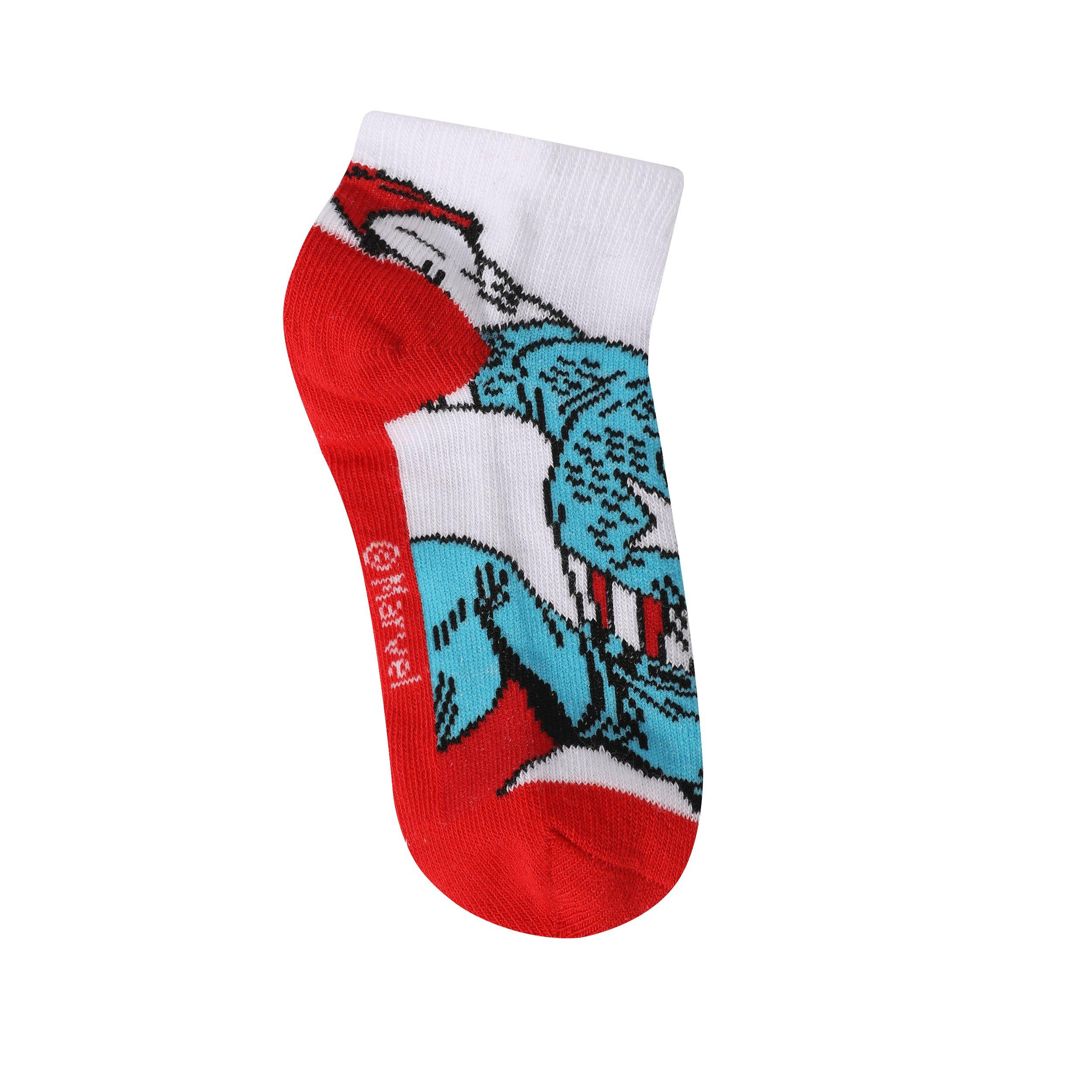 Marvel - Character - Trainer Sock 5pk Infant - 7
