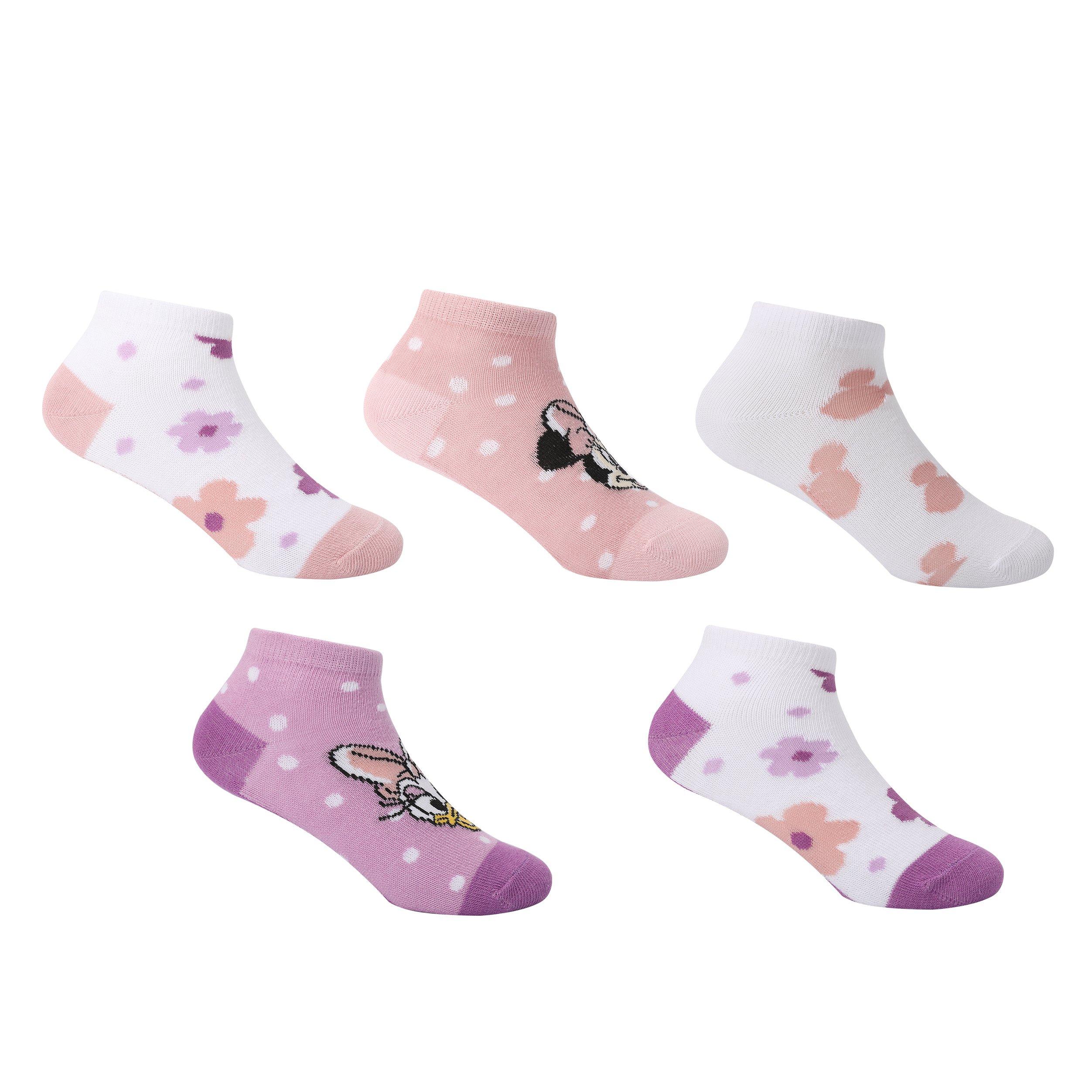 Minnie Freunde - Character - Trainer Sock 5pk Children - 1