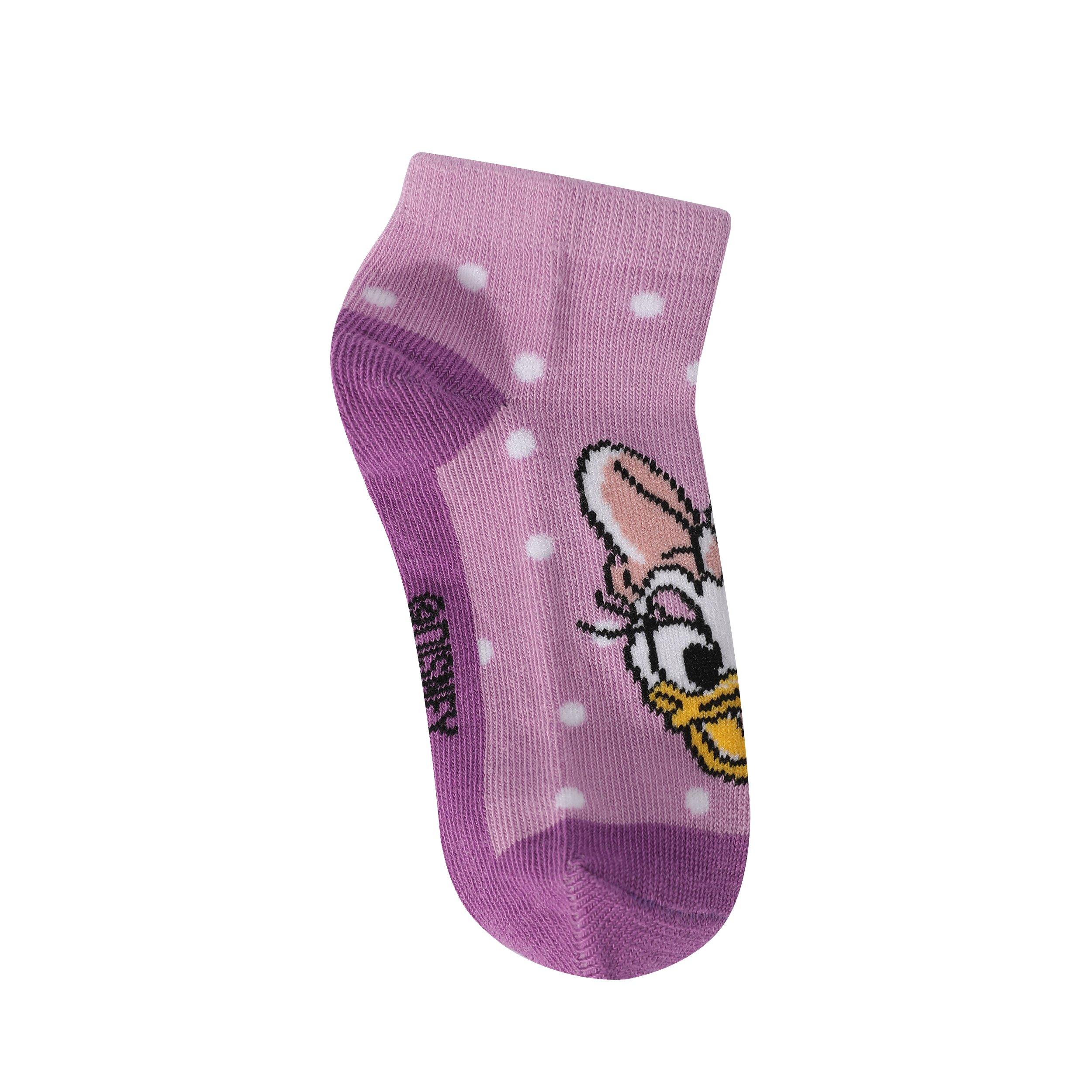 Minnie Friends - Character - Trainer Sock 5pk Children - 10