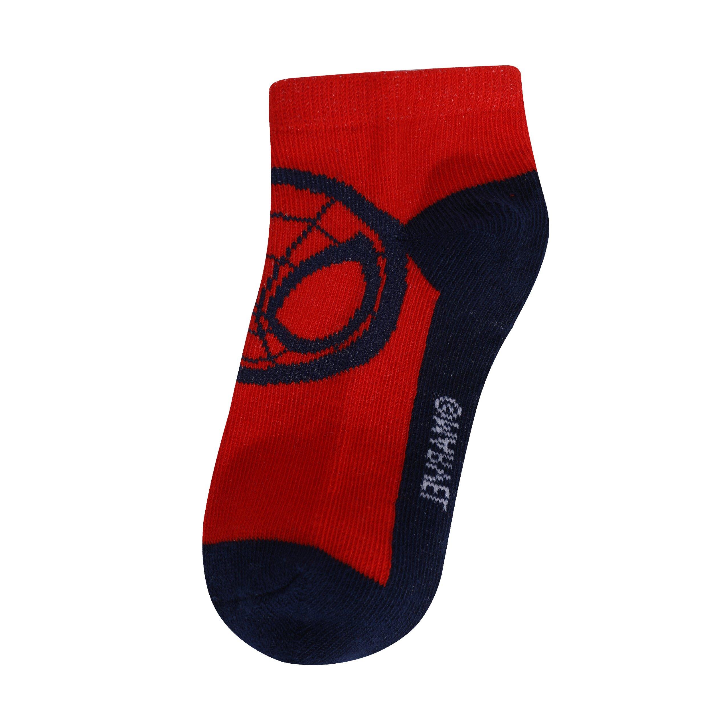 Spider-Man - Character - Trainer Sock 5pk Children - 8