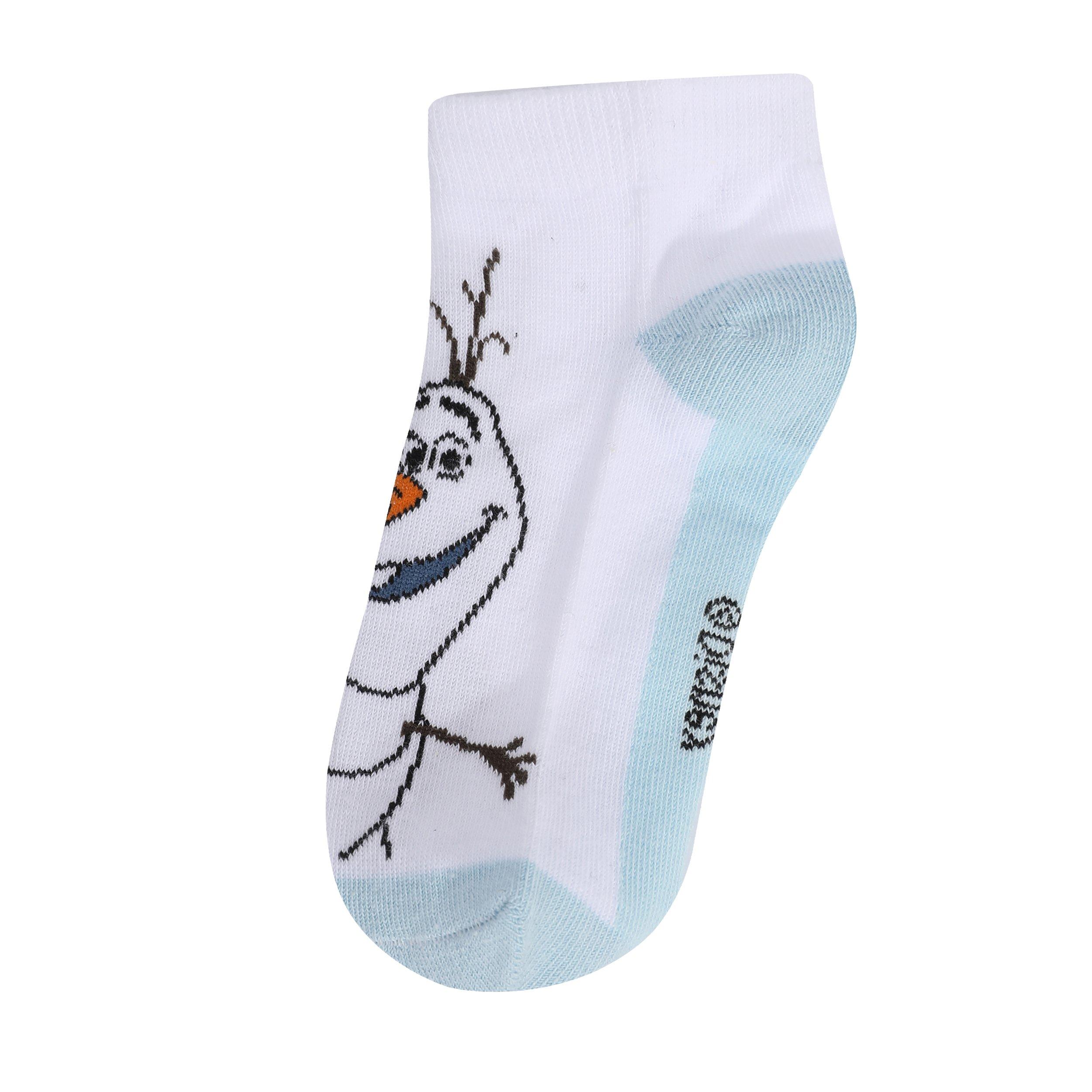 Frozen - Character - Trainer Sock 5pk Junior - 11