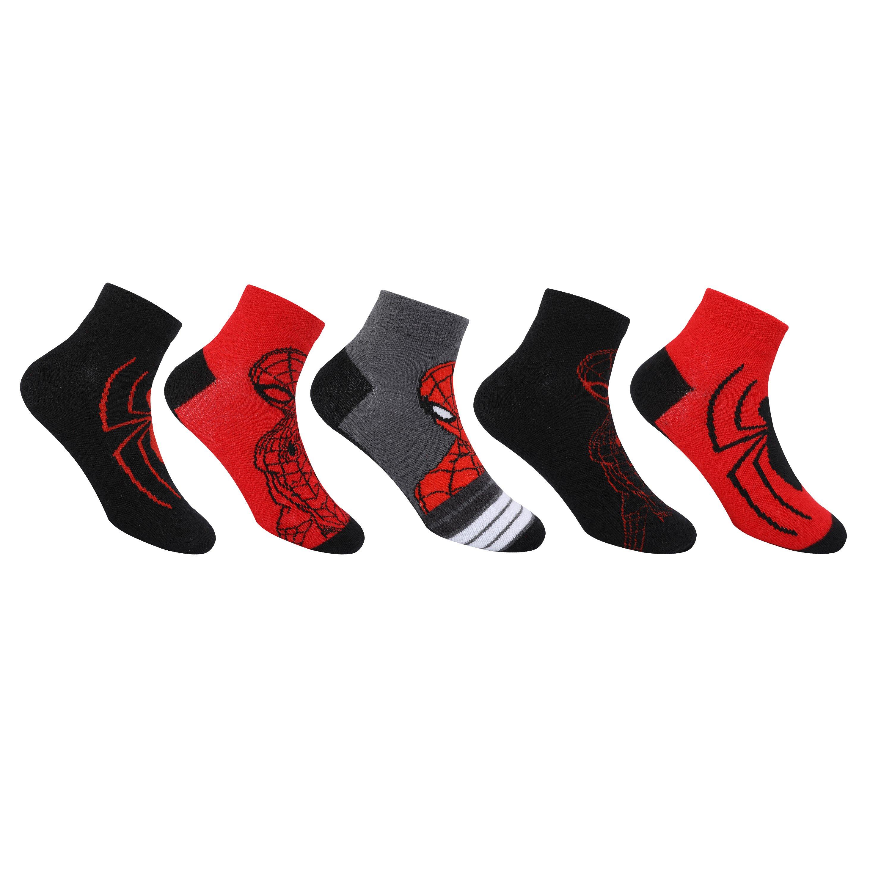 Spider-Man - Character - Trainer Sock 5pk Junior - 1