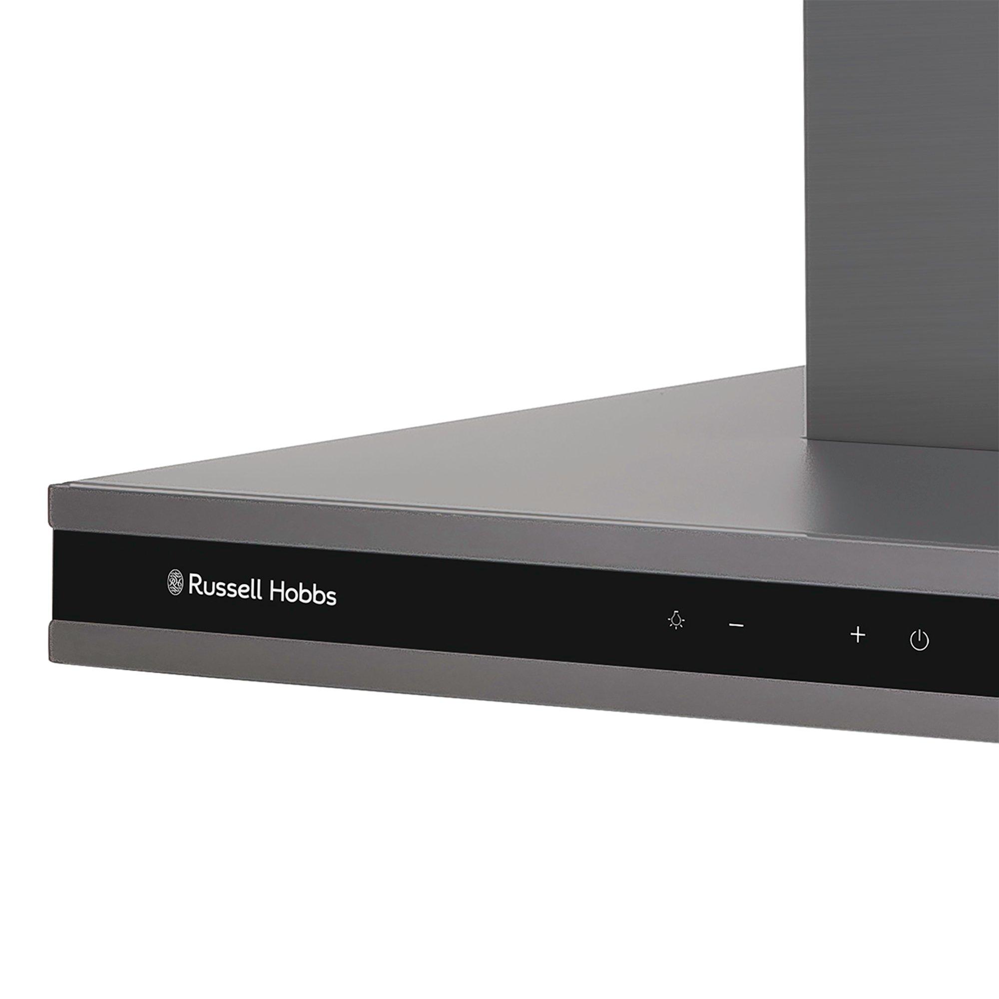 Dark Steel - Russell Hobbs - RHICH904DB 90cm Island Cooker Hood - 7