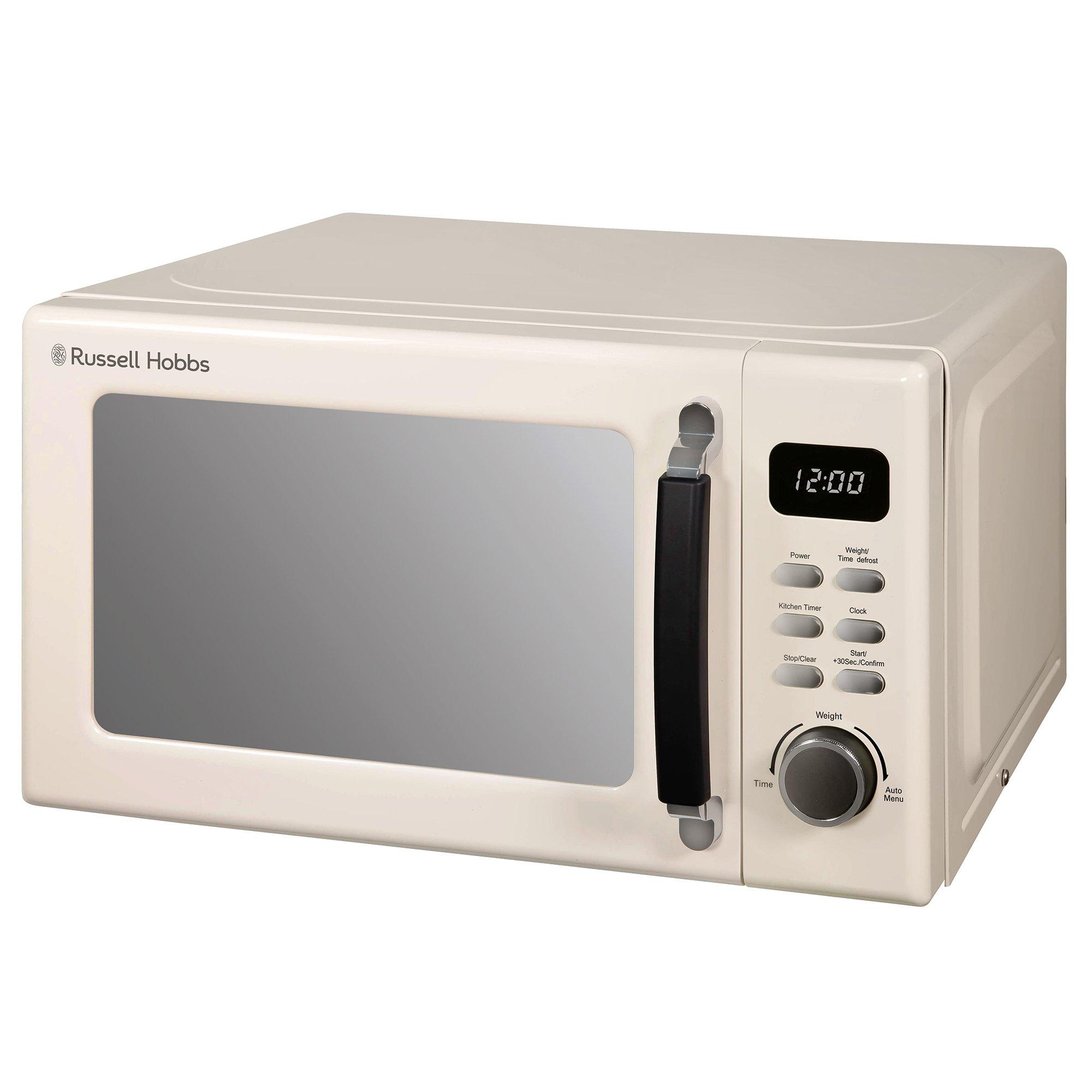 Cream - Russell Hobbs - RHM2026C Stylevia Digital Microwave 20L Cream - 9