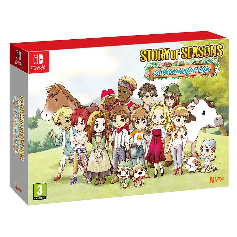 Marvelous Games  Story Of Seasons: A Wonderful Life Limited Edition - Nintendo Switch