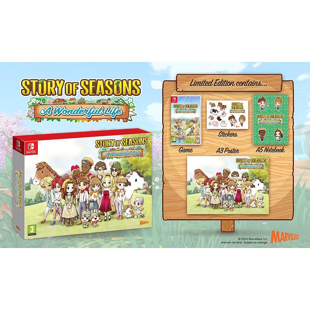 Nintendo Switch - Marvelous Games - Story of Seasons: A Wonderful Life Limited Edition - 9