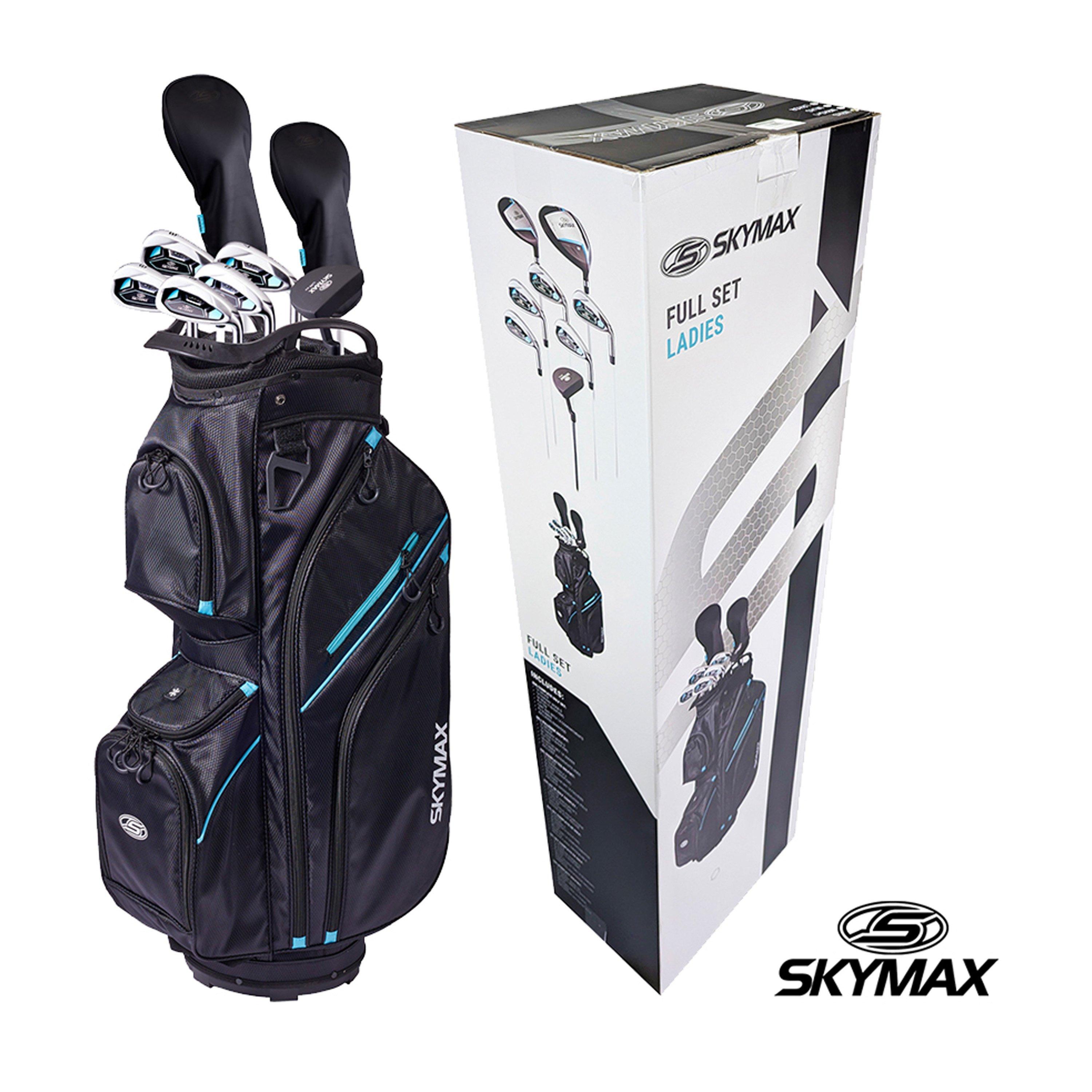 Black/Blue - Skymax - Skymax Ladies Right Hand Graphite Golf Club Set - 2