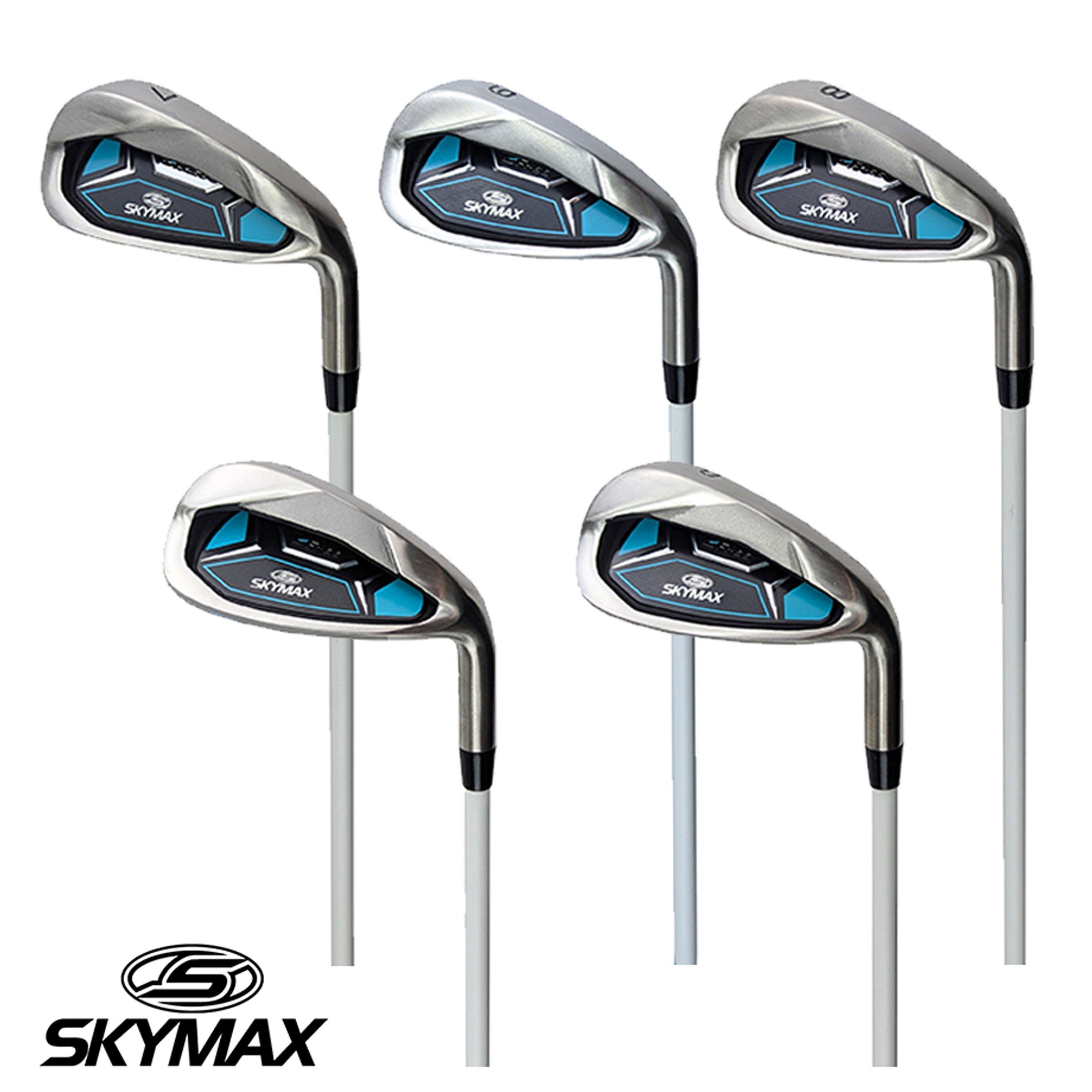 Black/Blue - Skymax - Skymax Ladies Right Hand Graphite Golf Club Set - 4