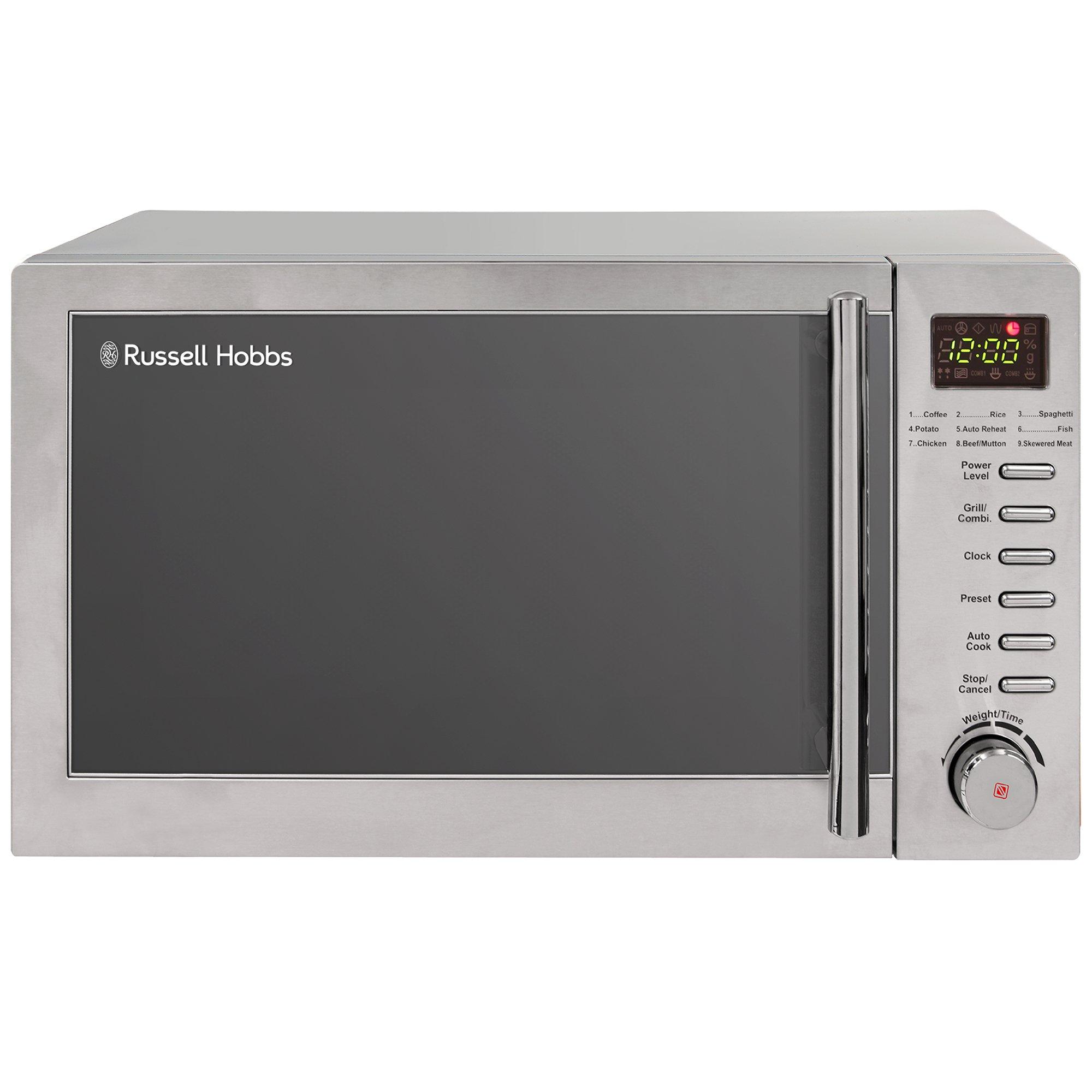 Russell Hobbs  Rhm2031 20 Litre Digital Microwave With Grill - Stainless Steel - 20L