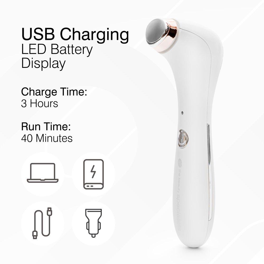 White - Rio - Rio Warming and Cooling Eye Massager - 7