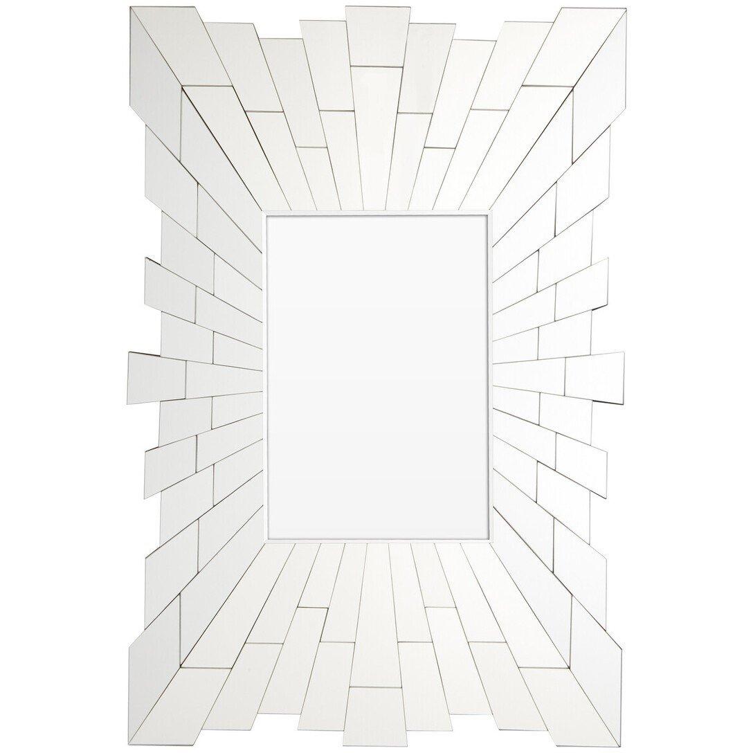 Silver - Interiors by Premier - Glitzy Rectangular Wall Mirror - 2