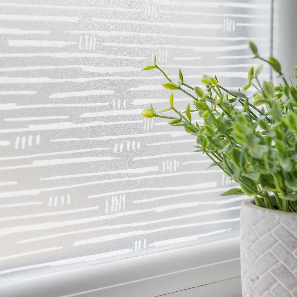 White - D C Fix - dc fix  Japondi Static Cling Window Film - 3