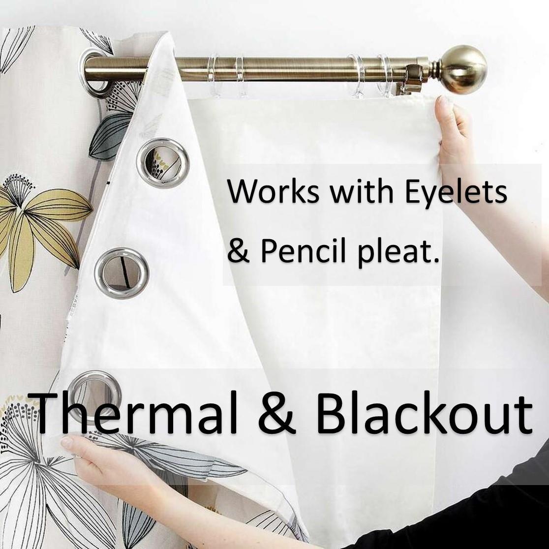 Neutral - Alan Symonds - 100% Blackout Curtain Linings - 2