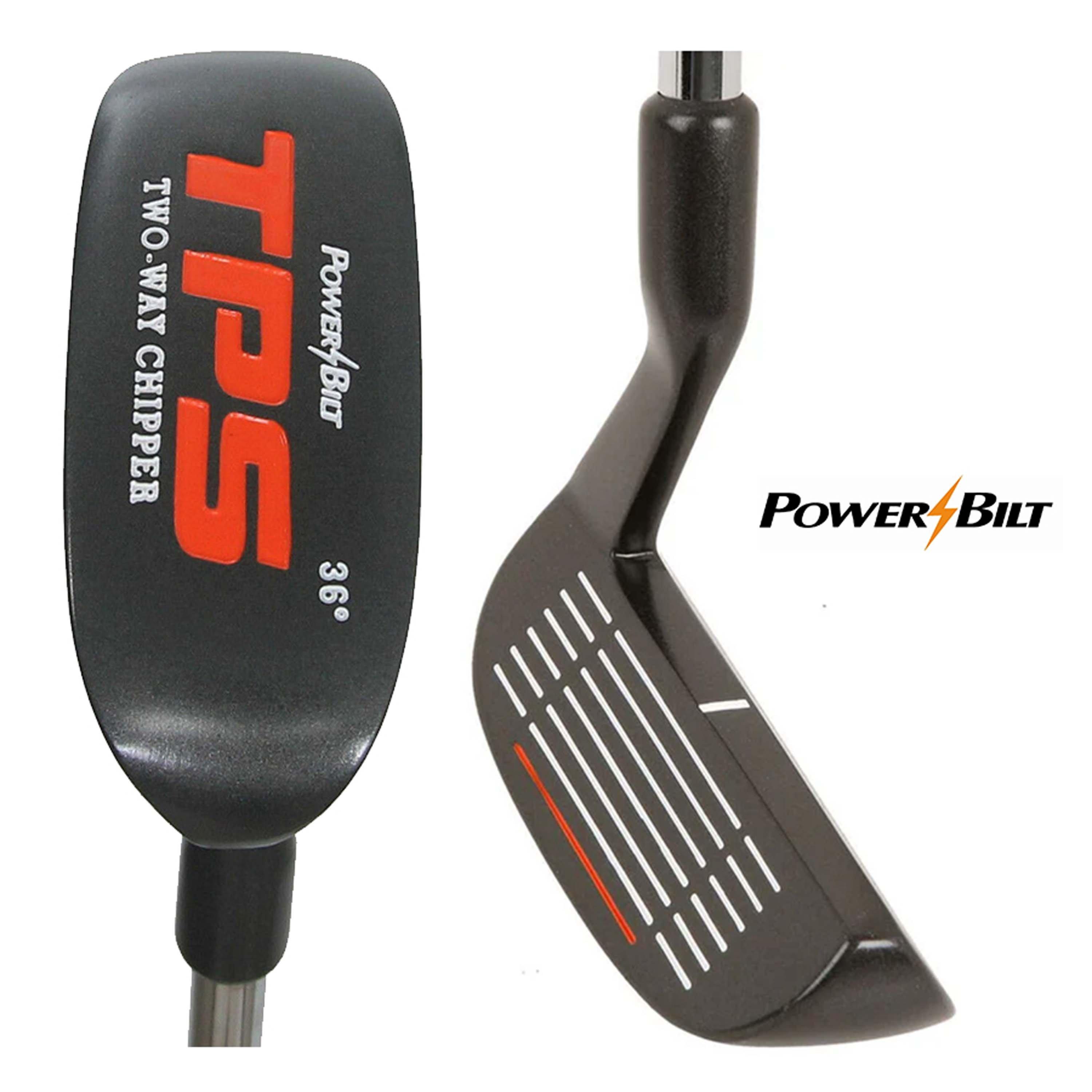Black - Powerbilt - TPS Two-Way Chipper - 2
