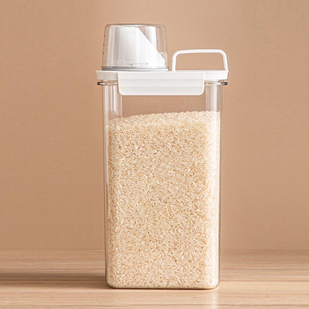 Clear - LIFE IDEAS - 2pcs Food Storage Container - 3