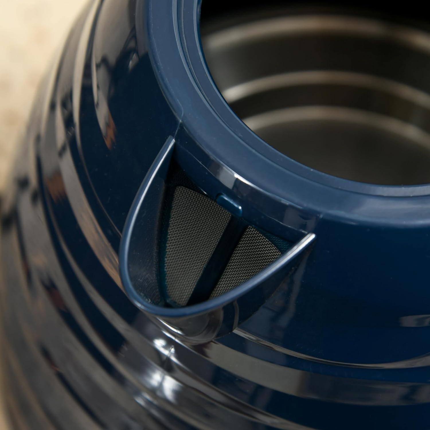 Blue - HOMCOM - Kettle and 4 Slice Toaster Set - 8