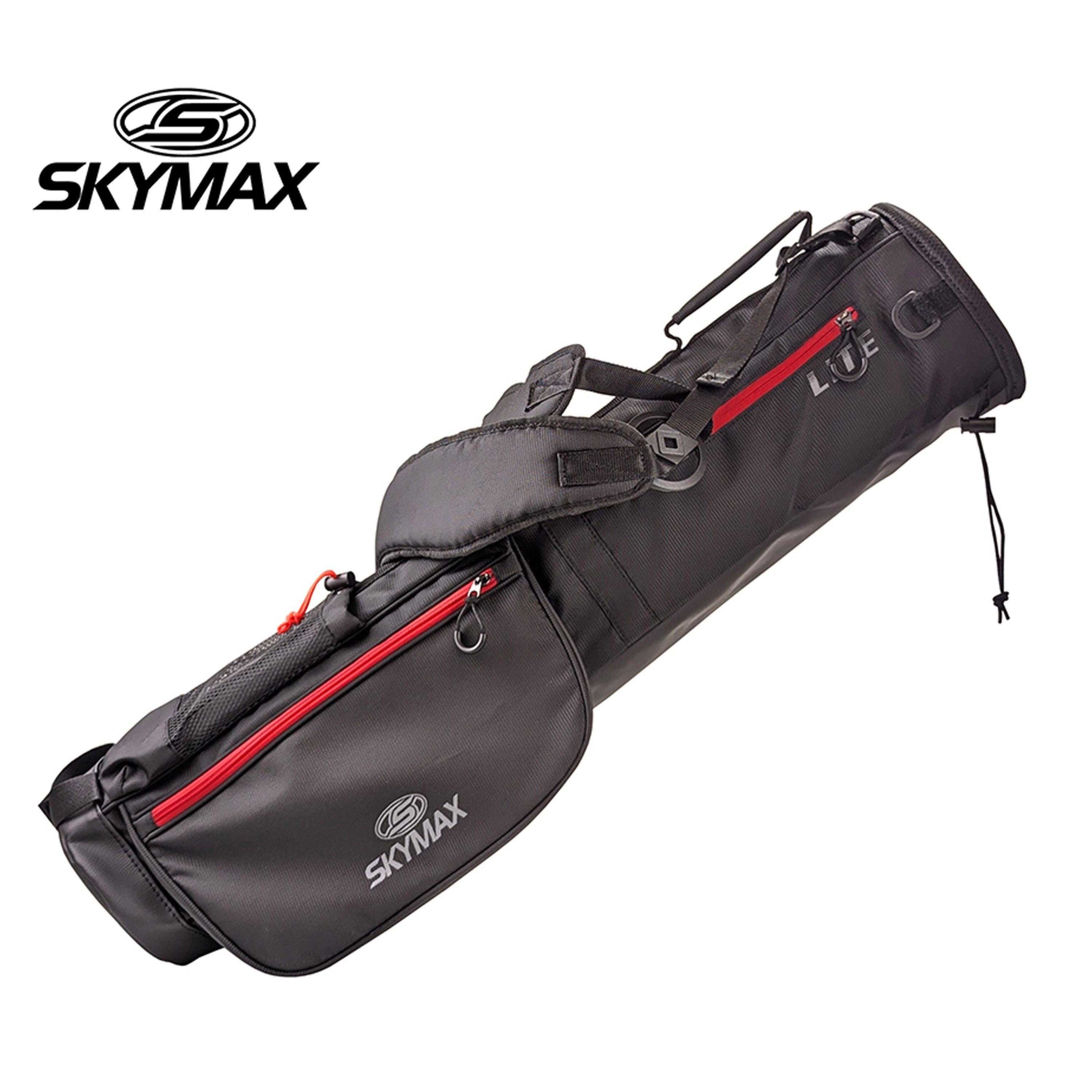 Black/Red - Skymax - Skymax Lite Golf  Sunday Bag