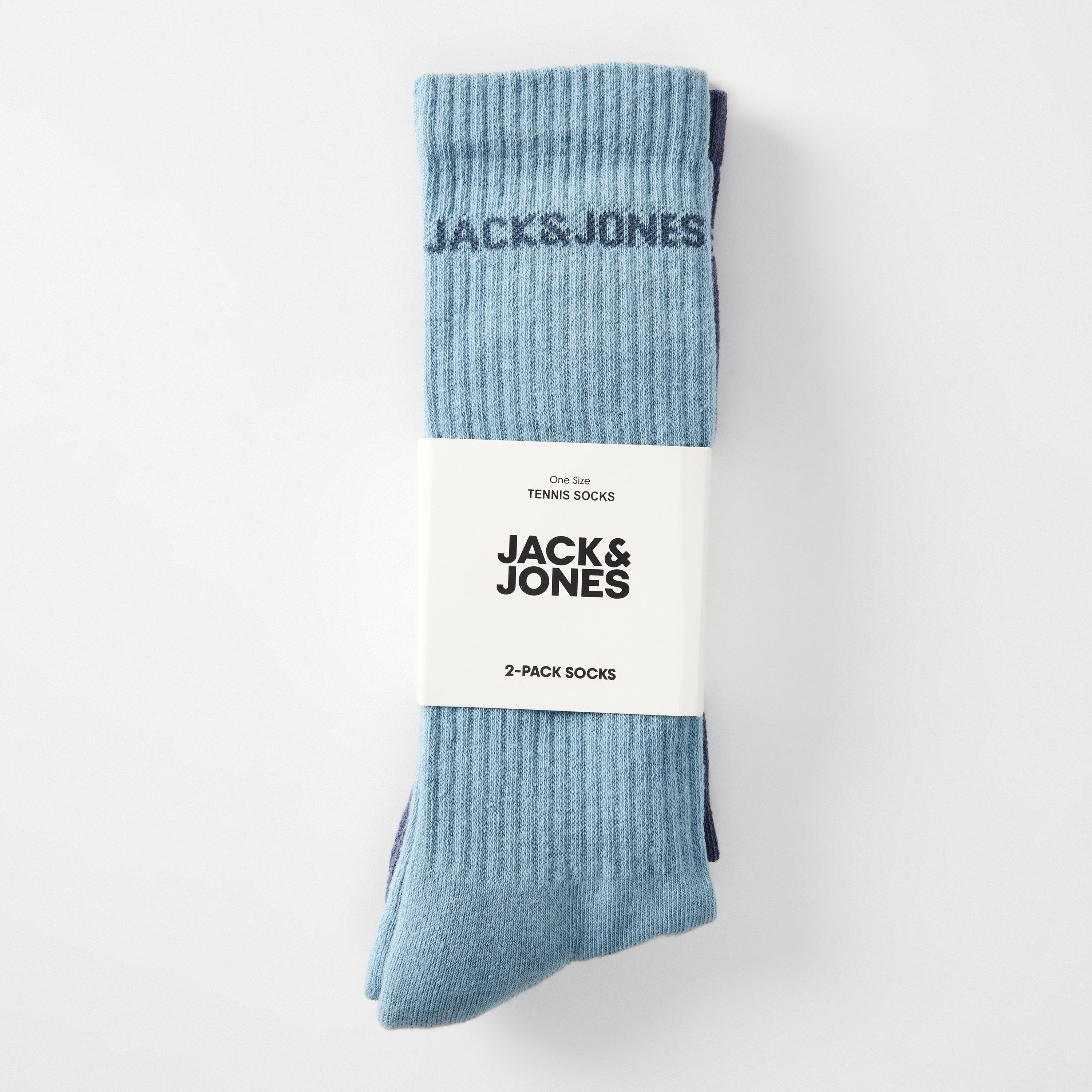 Natblå - Jack and Jones - Men's Crew Sock - 3