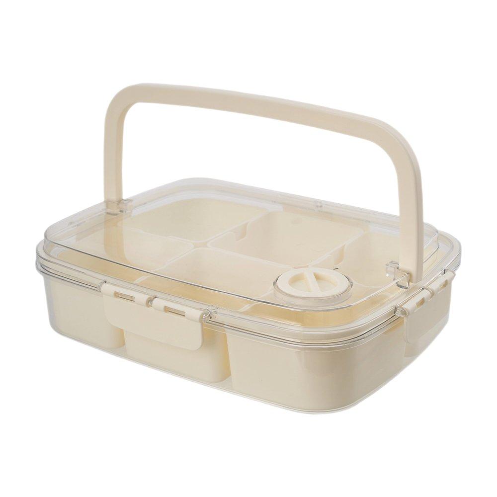 Cream1 - LIFE IDEAS - 2pcs Airtight Fridge Storage Container - 8