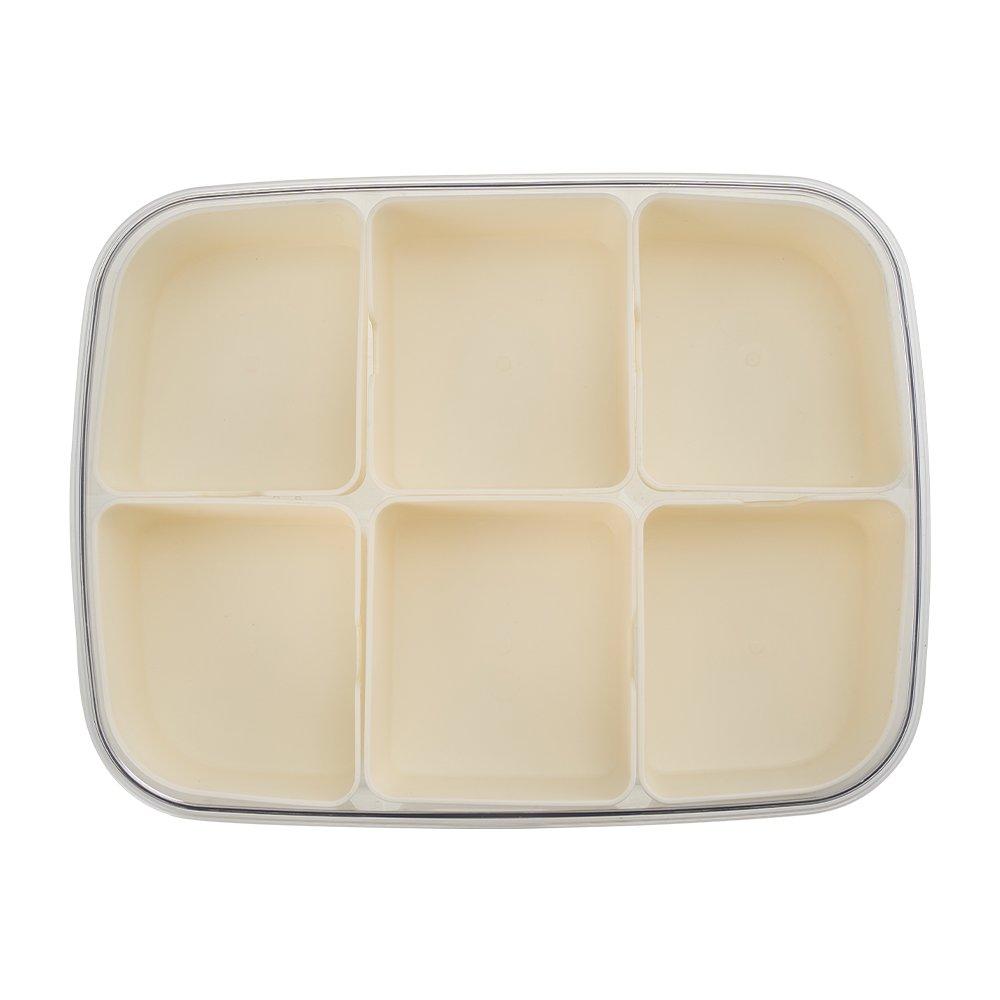Cream1 - LIFE IDEAS - 2pcs Airtight Fridge Storage Container - 10