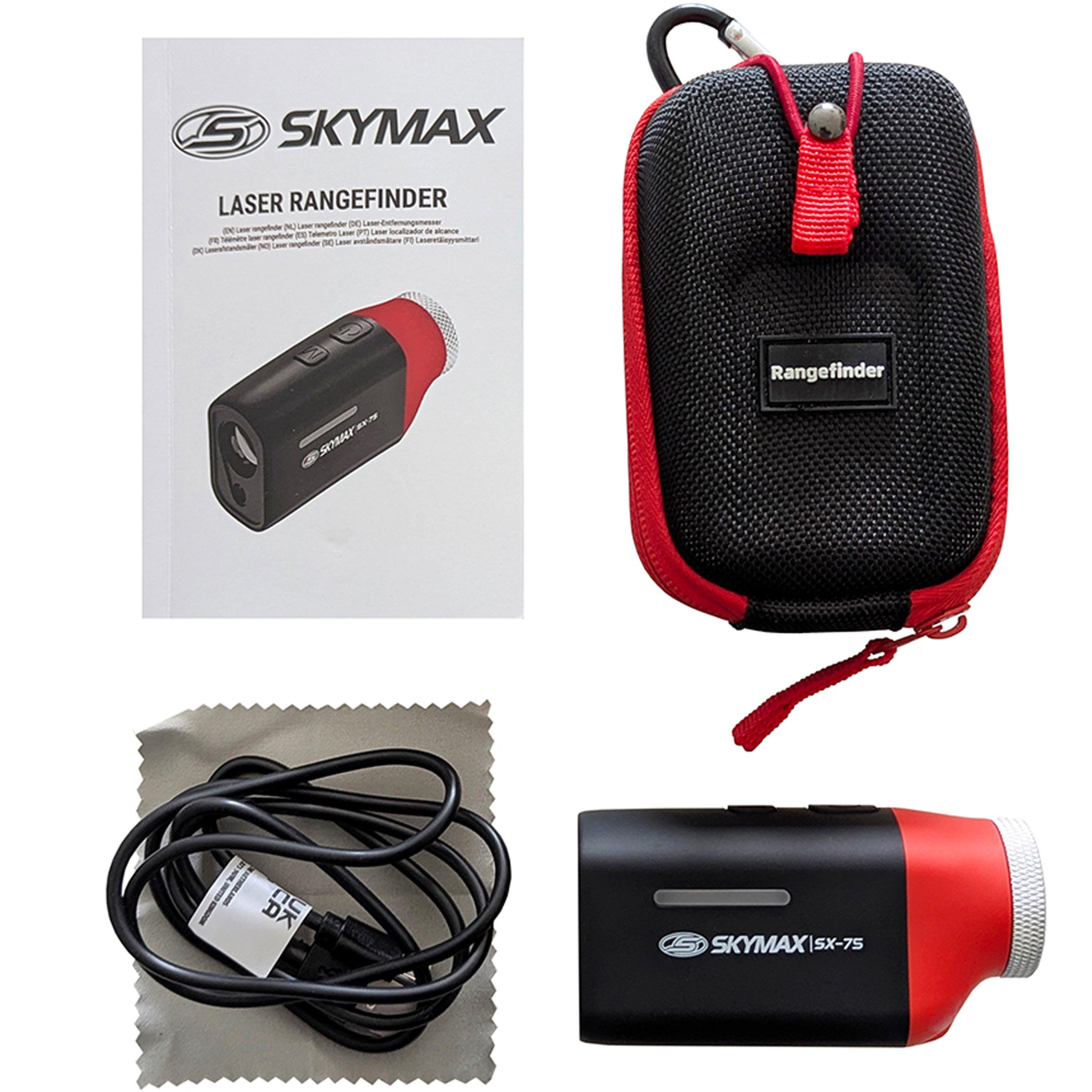 Black/Red - Skymax - Skymax Mini Golf Rangefinder - 3