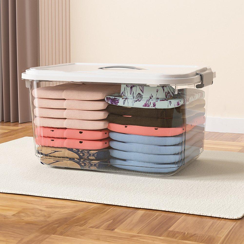 White - LIFE IDEAS - 2pcs Storage Box with Lid - 1