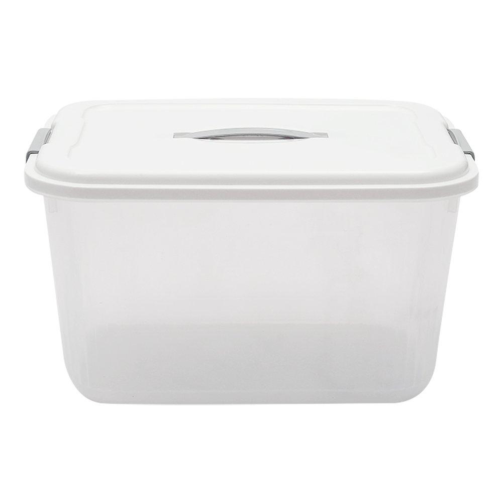 White - LIFE IDEAS - 2pcs Storage Box with Lid - 4