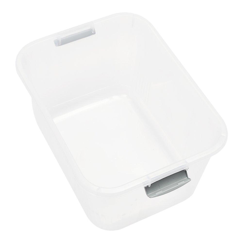 White - LIFE IDEAS - 2pcs Storage Box with Lid - 8