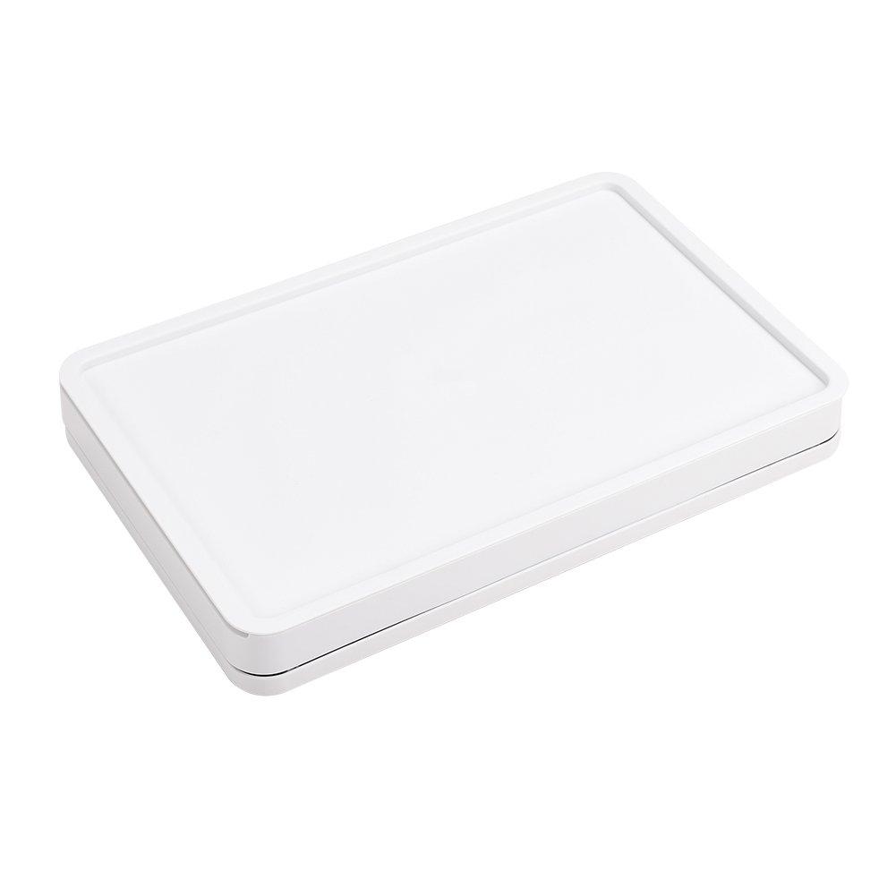 White/Brown - LIFE IDEAS - 2pcs Clothes Storage Box - 6