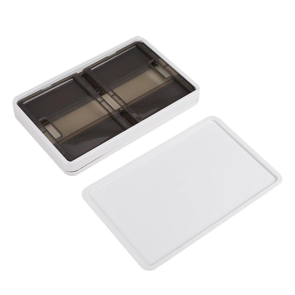 White/Brown - LIFE IDEAS - 2pcs Clothes Storage Box - 7