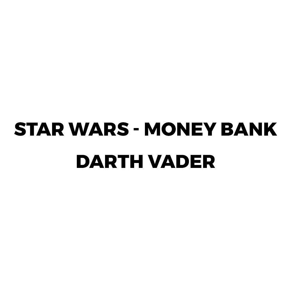 Multi Format An --> Multi Format Un - Star Wars - STAR WARS - Money Bank - Darth Vader
