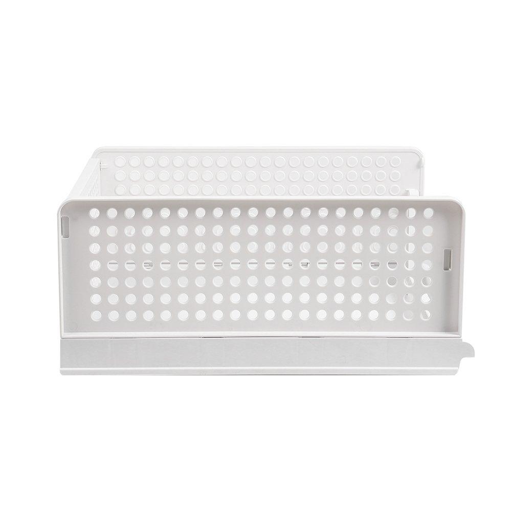 Off White - LIFE IDEAS - 2pcs Foldable Stackable Drawer Storage Basket - 5