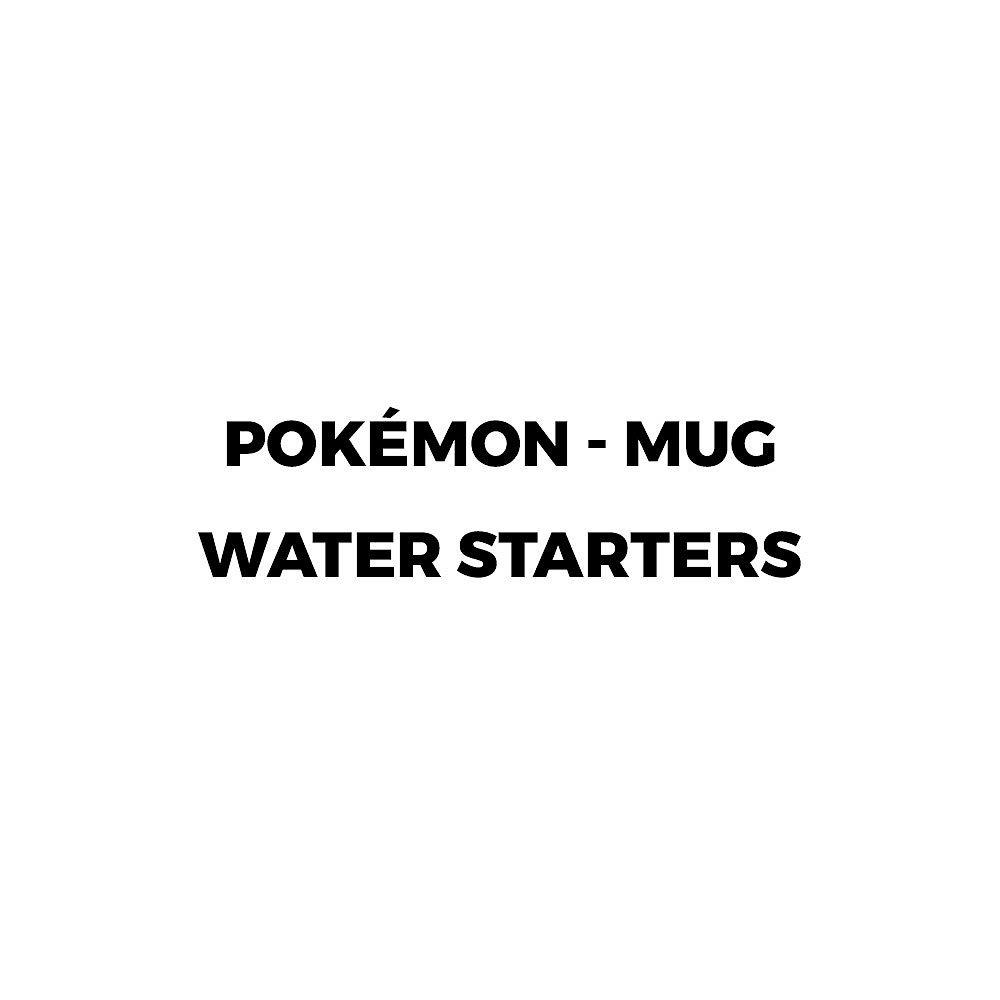 Pokemon  - Mug - 320 Ml - Water Starters -  Format An