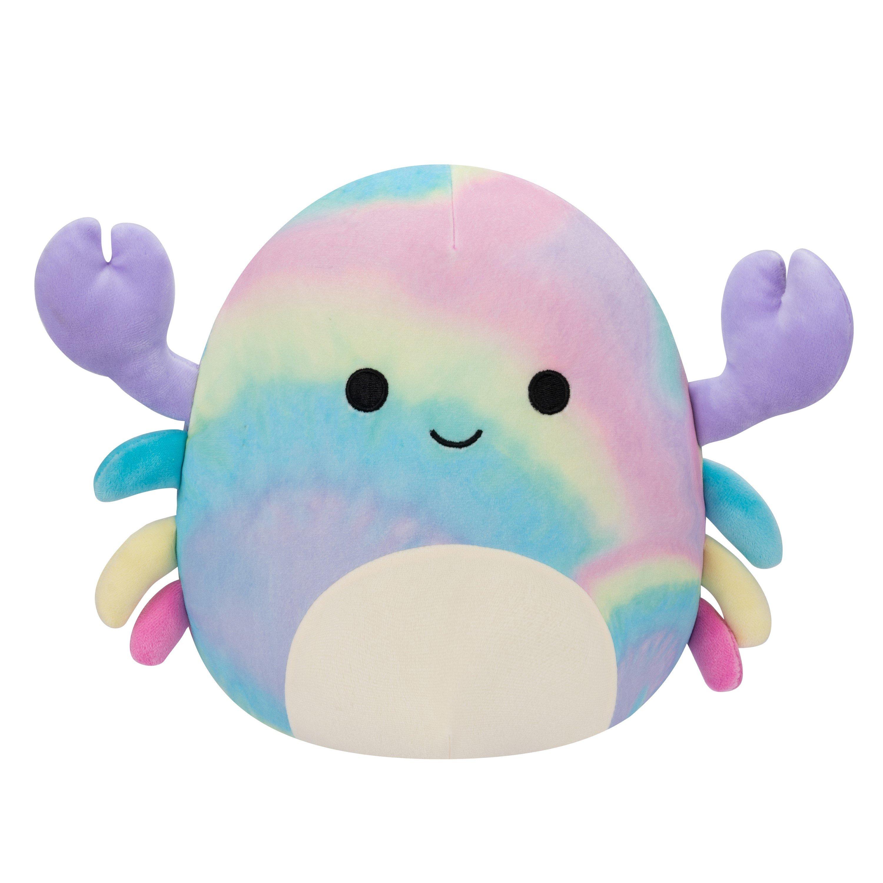 Merchandise - Squishmallows - Original Squishmallows 16-Inch Christabel the Purple Swirl Crab Plush - 1