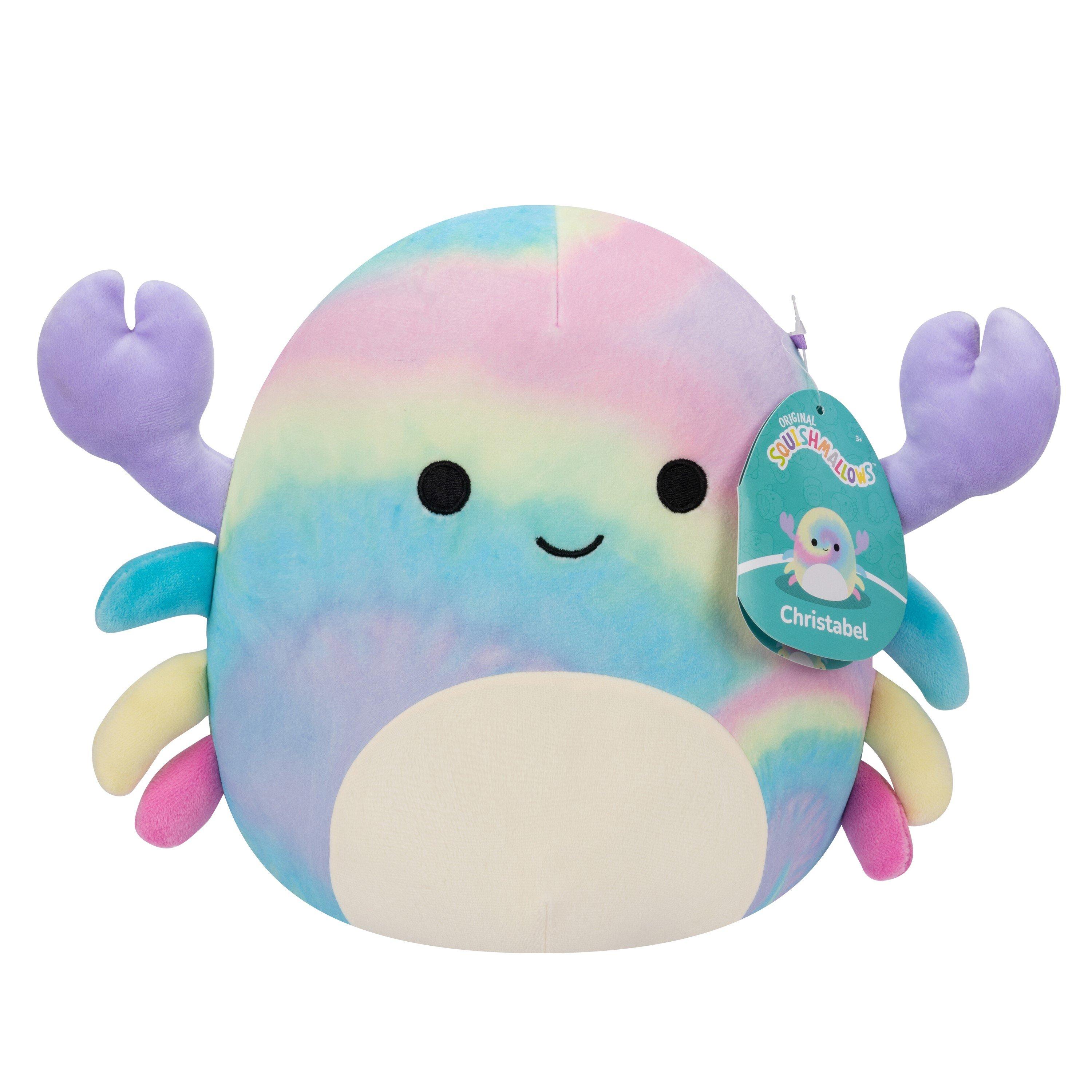Merchandise - Squishmallows - Original Squishmallows 16-Inch Christabel the Purple Swirl Crab Plush - 5