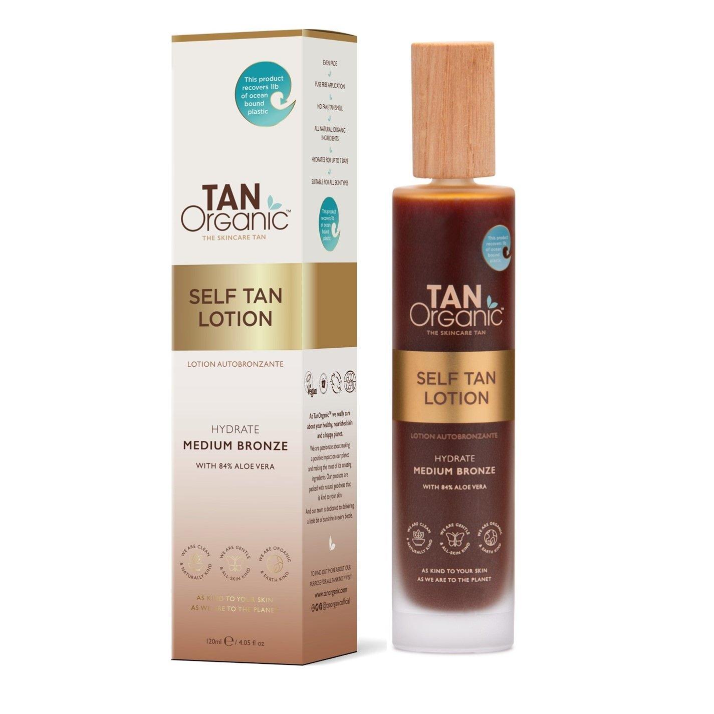 None - TanOrganic - TanOrganic Self Tan Lotion 100ml Medium Bronze - 2
