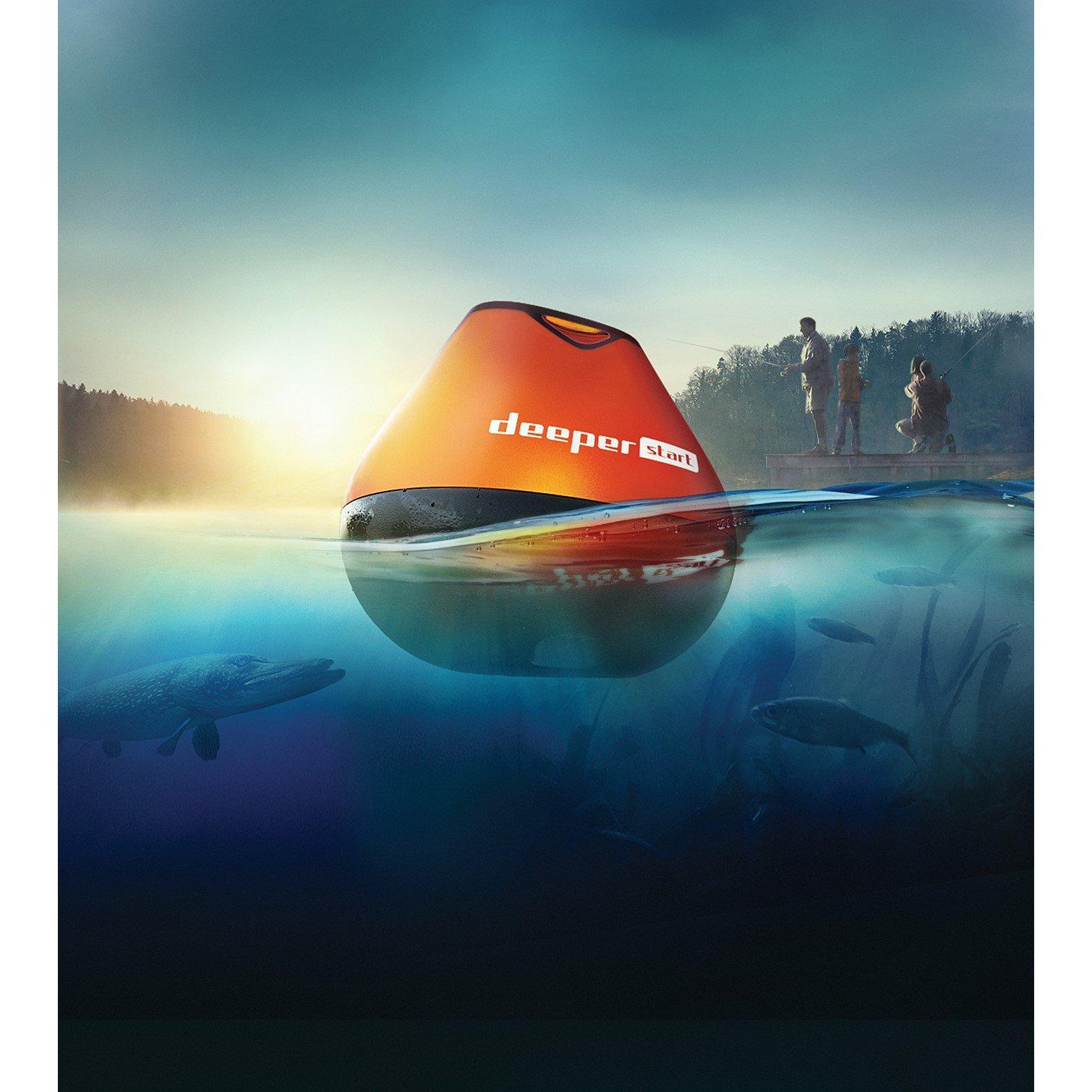 Orange - Deeper - START Fish Finder - 4
