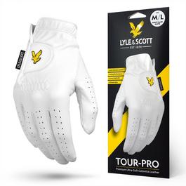 Lyle and Scott Golf Cabretta Leather Golf Glove - Right Hand