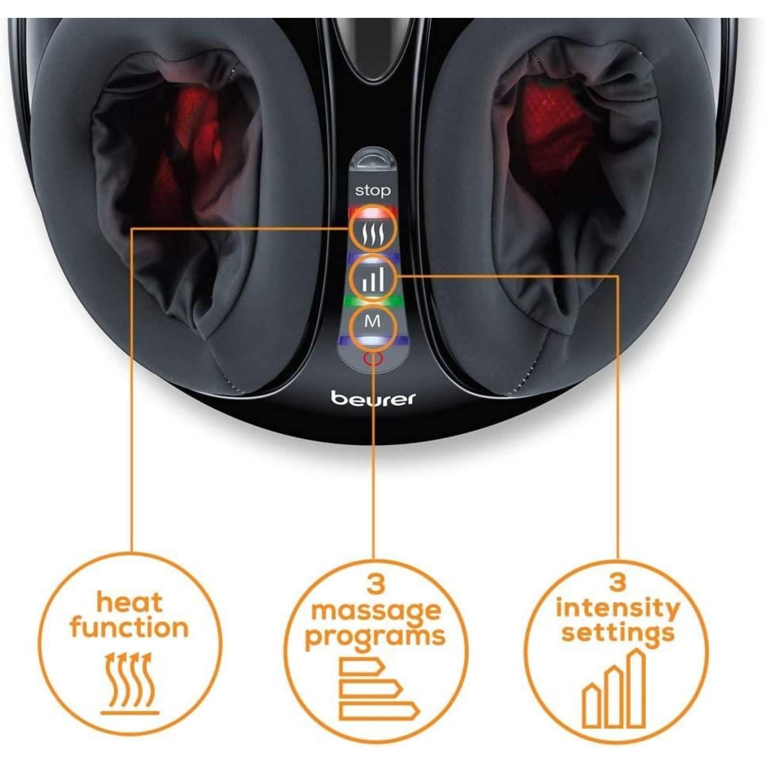 Black - Beurer - Beurer FM90 Shiatsu Foot Massager - 5