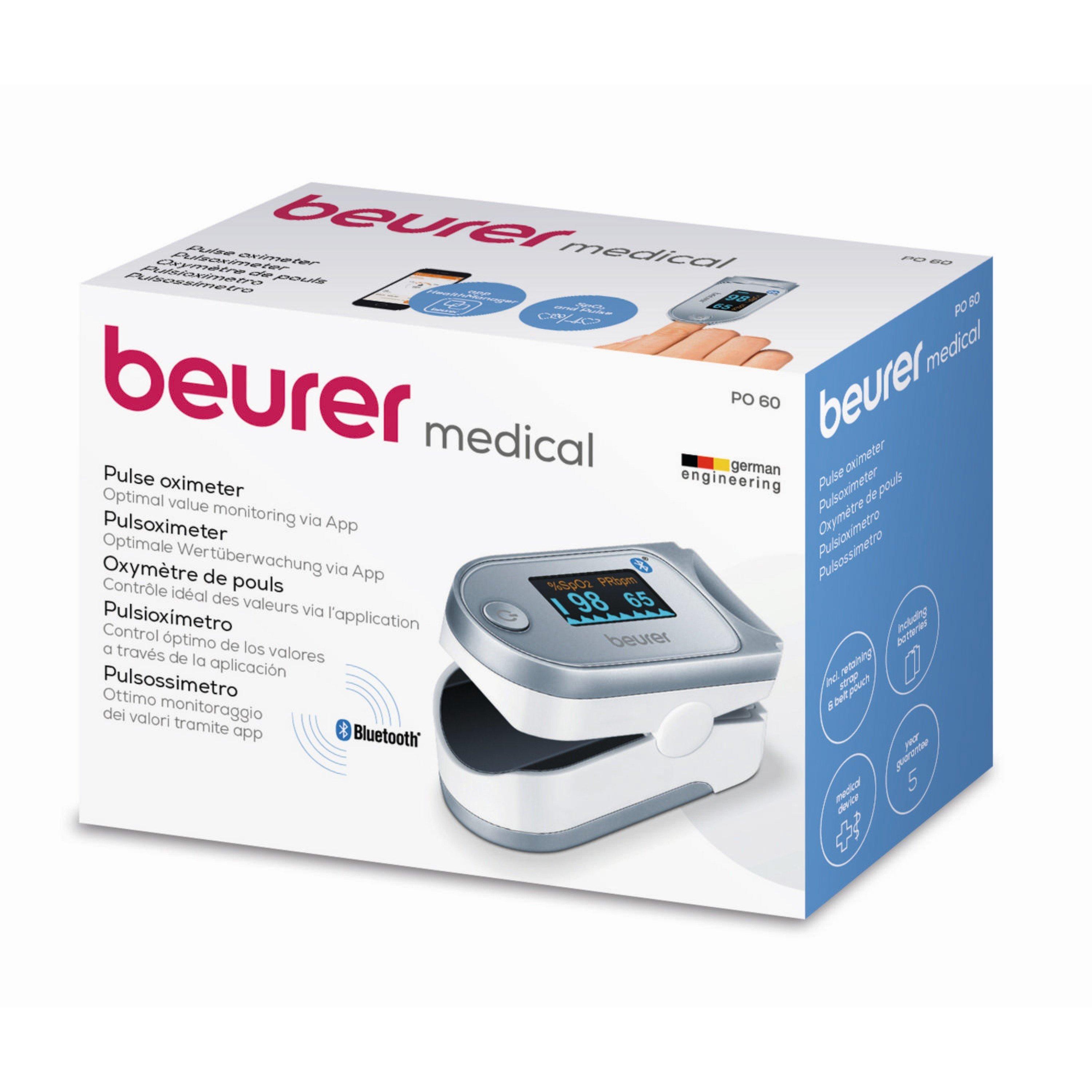 Grey - Beurer - Beurer Pulse Oximeter with Bluetooth¿ - 2