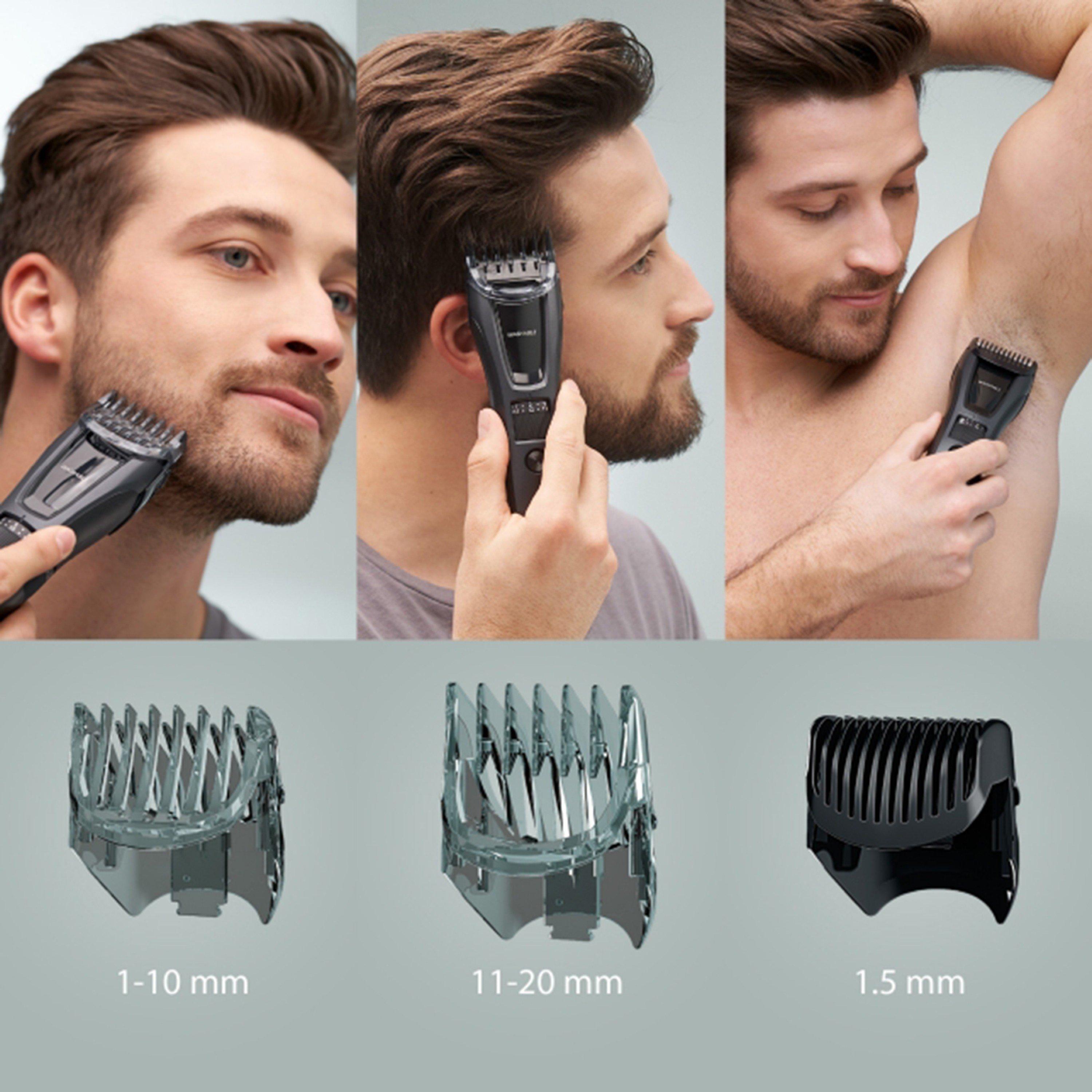 Black - Panasonic - Panasonic ER-GB62 Multigroomer - 6