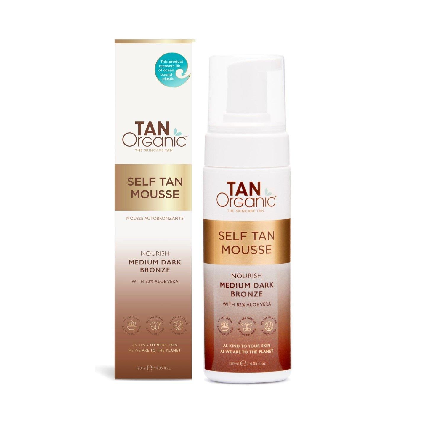 None - TanOrganic - TanOrganic SelfTan Mousse 120ml Medium Dark Bronze - 2