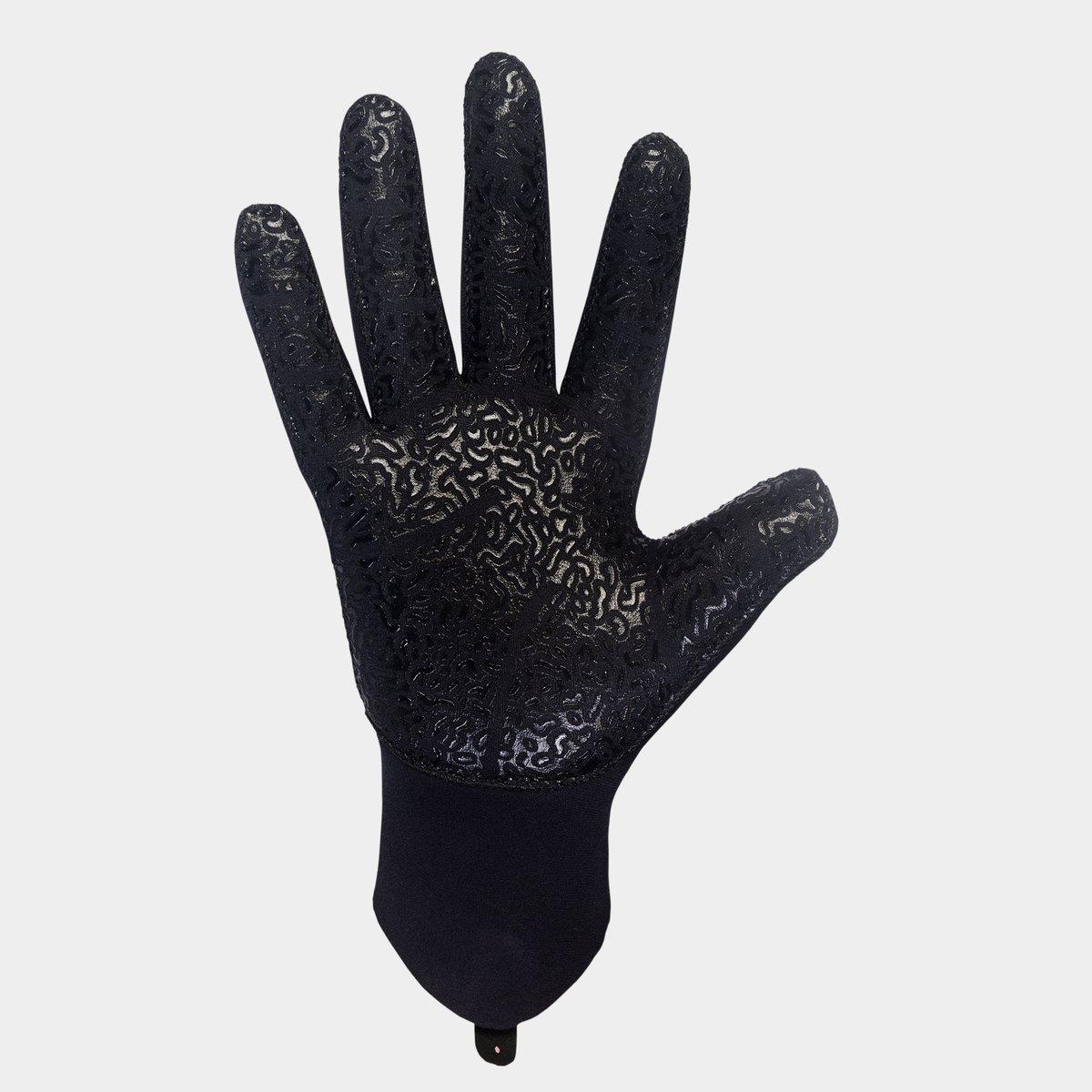 Black - Gul - 3MM JUNIOR POWER WETSUIT GLOVE - 2