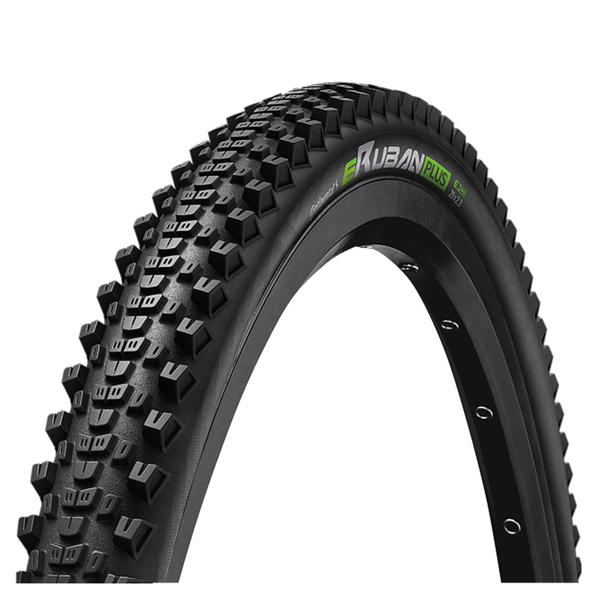 Black/Black - Continental - eRuban Plus Tyre - Wire Bead