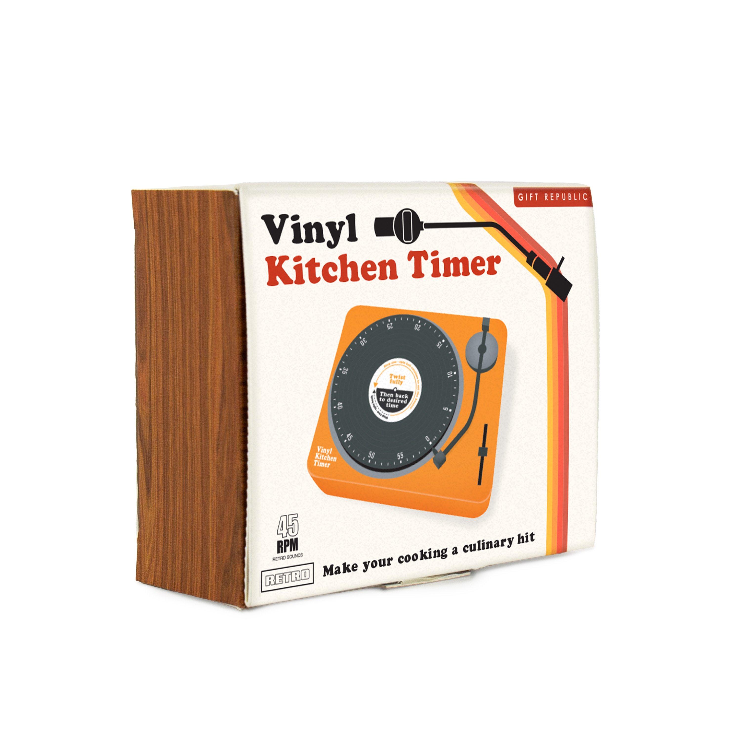White - Gift Republic - Vinyl Kitchen timer - 5