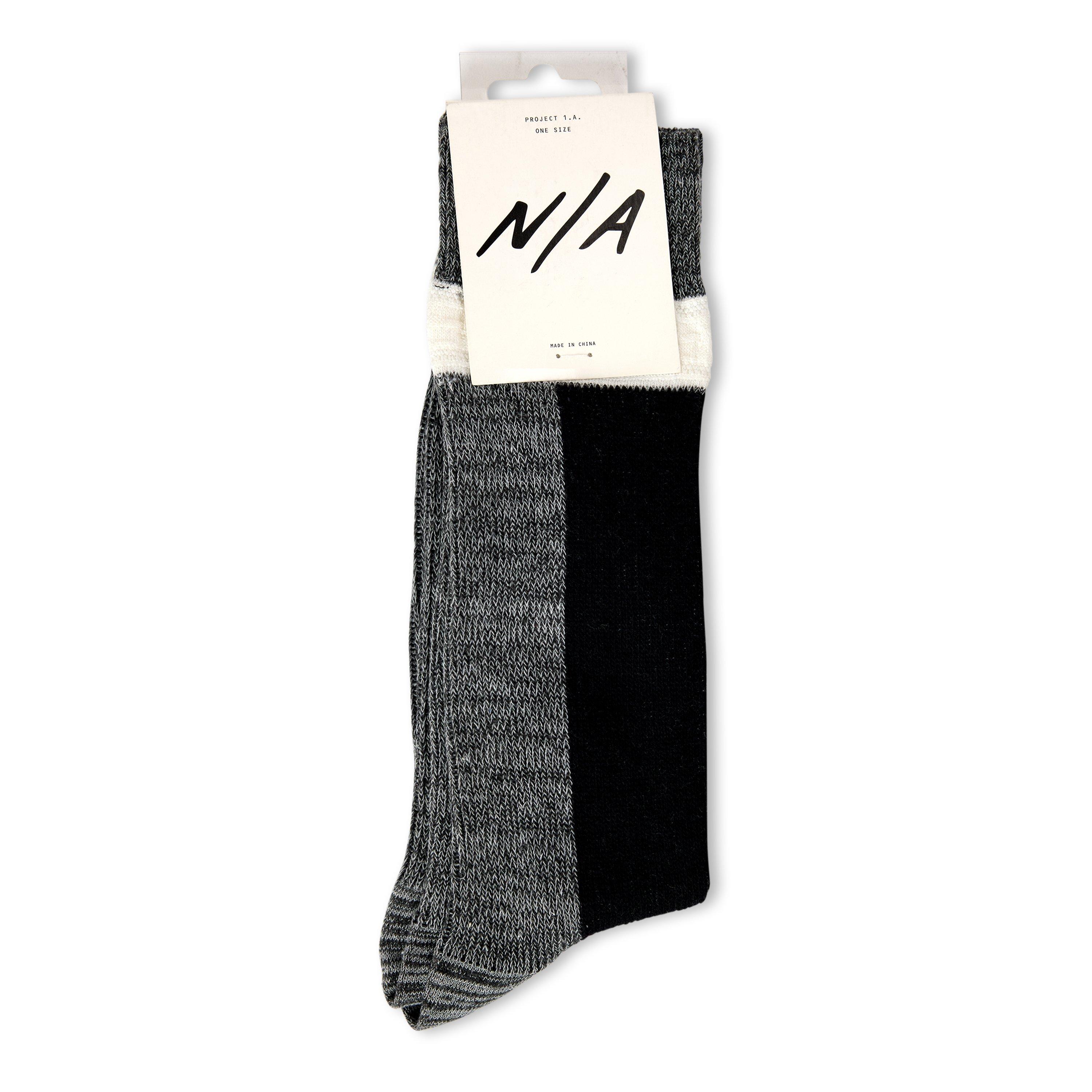 BLACK AND OTHER - Unknown - NA BLOCK JACQUARD KNIT SO - 2