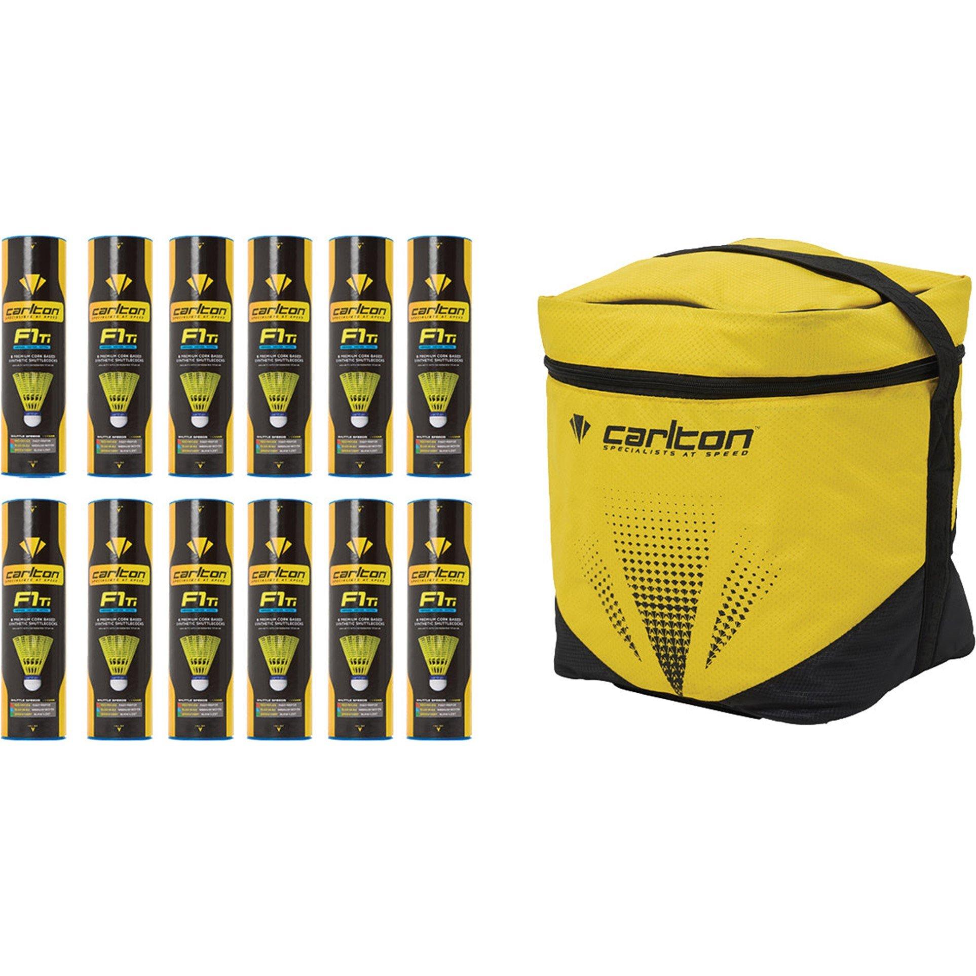 Carlton Carlton F1-TI Shuttlecocks - Pack of 12