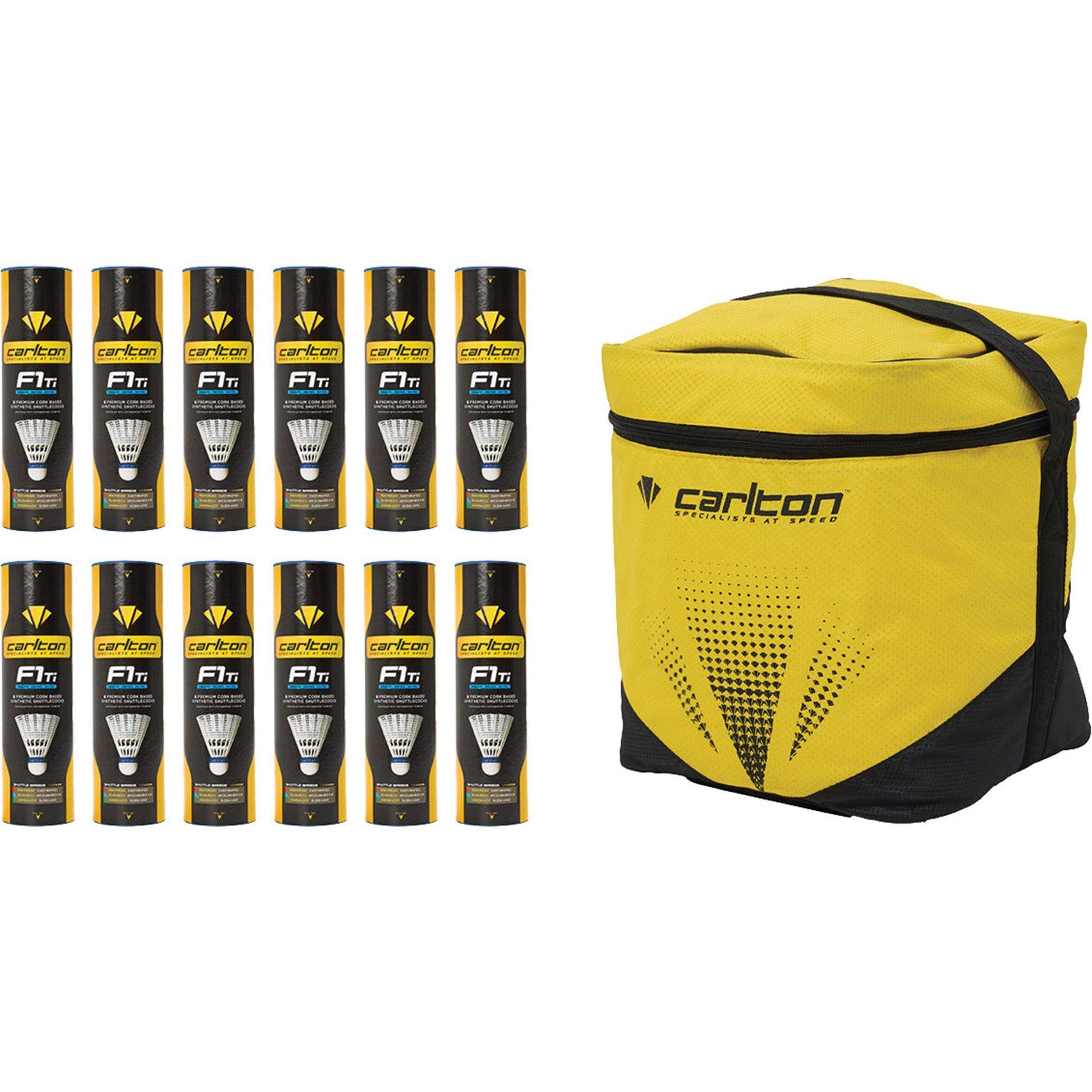 Neutral - Carlton - Carlton F1-TI Shuttlecocks - Pack of 12 - 2